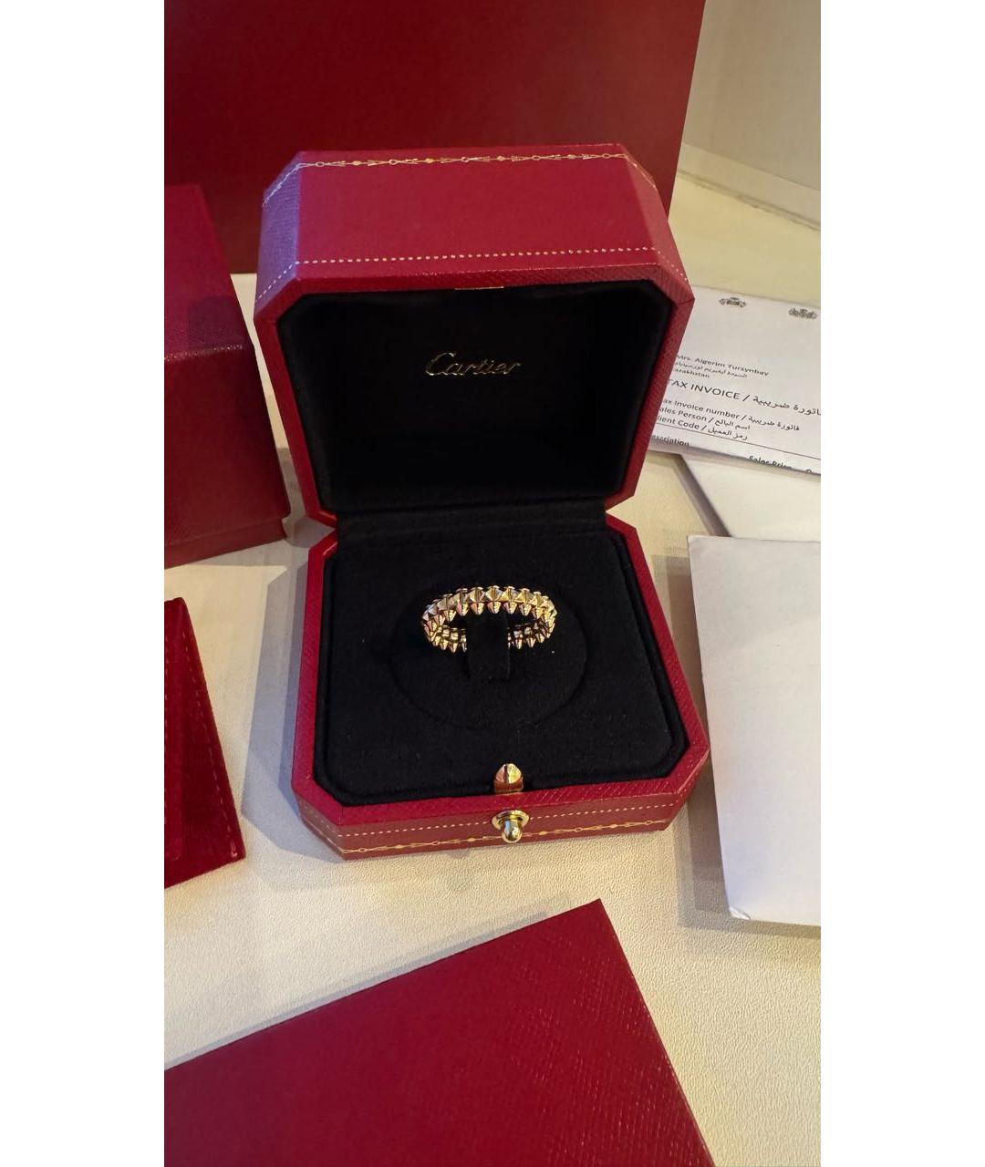 CARTIER Желтое кольцо из желтого золота, фото 5