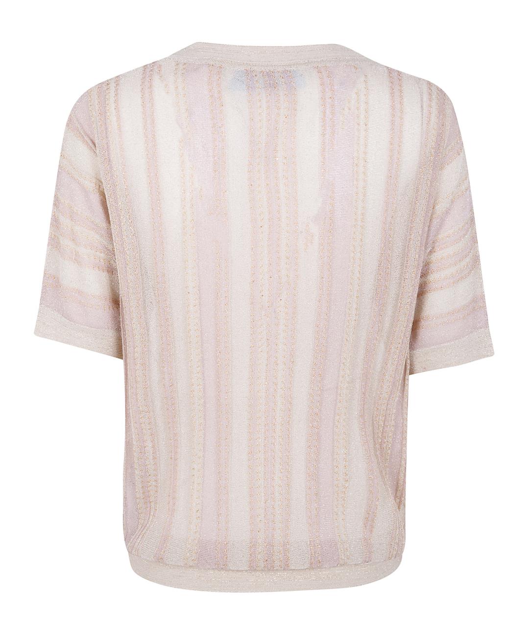 BLUGIRL Розовый полиэстеровый джемпер / свитер, фото 2