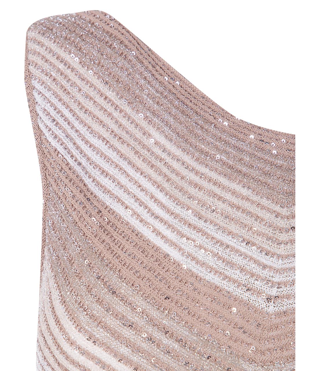 D.EXTERIOR Коричневое полиэстеровое повседневное платье, фото 3