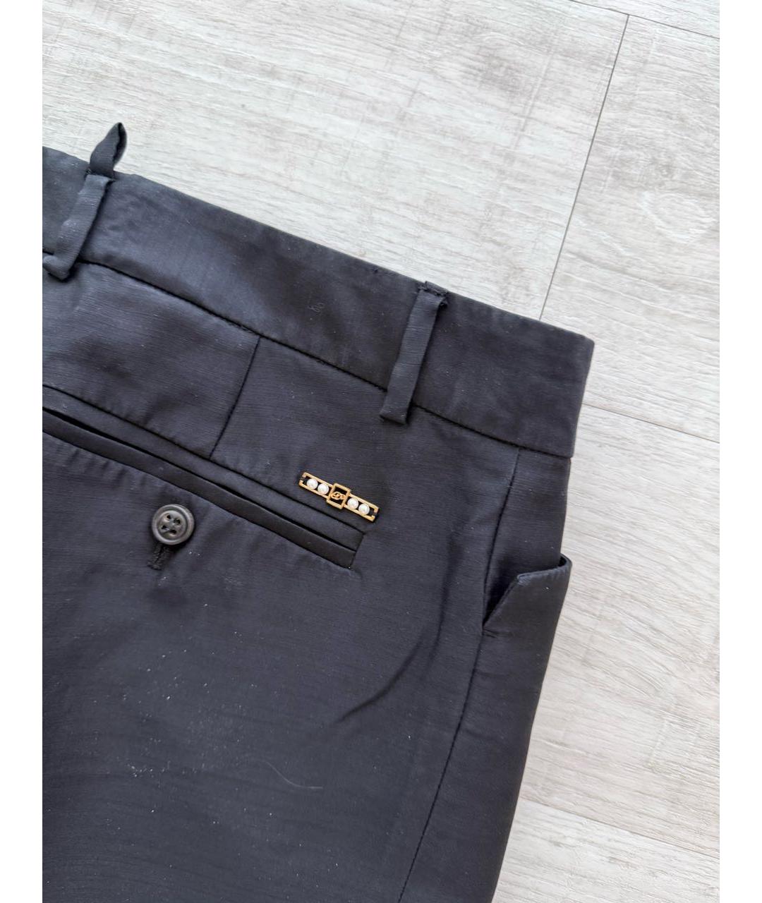 DSQUARED2 Черные брюки узкие, фото 4
