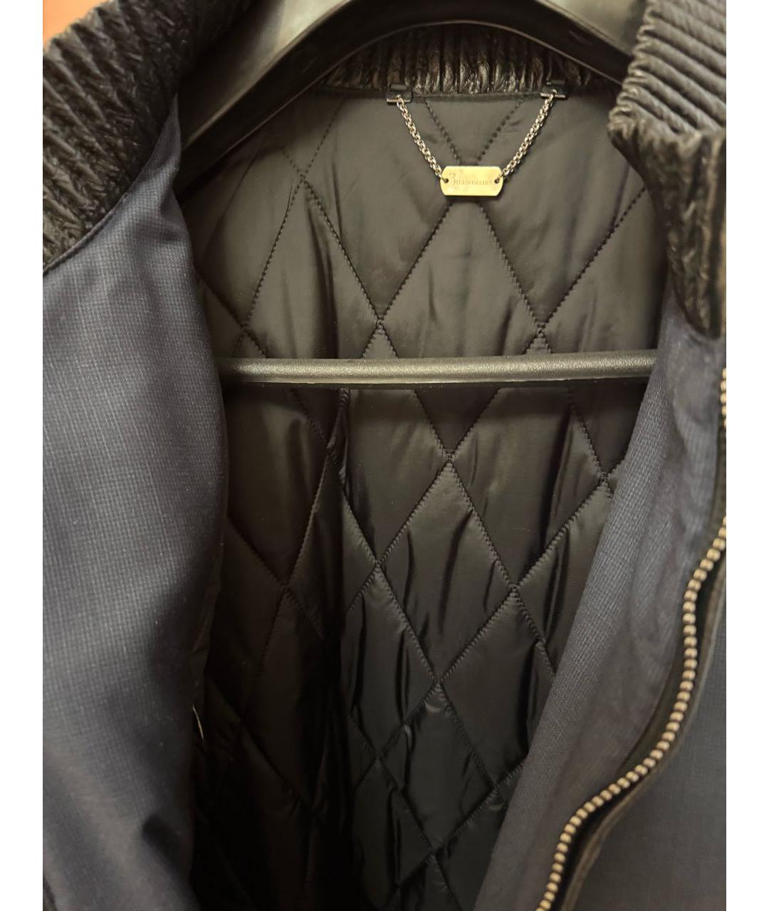 BILLIONAIRE Темно-синяя шерстяная куртка, фото 3