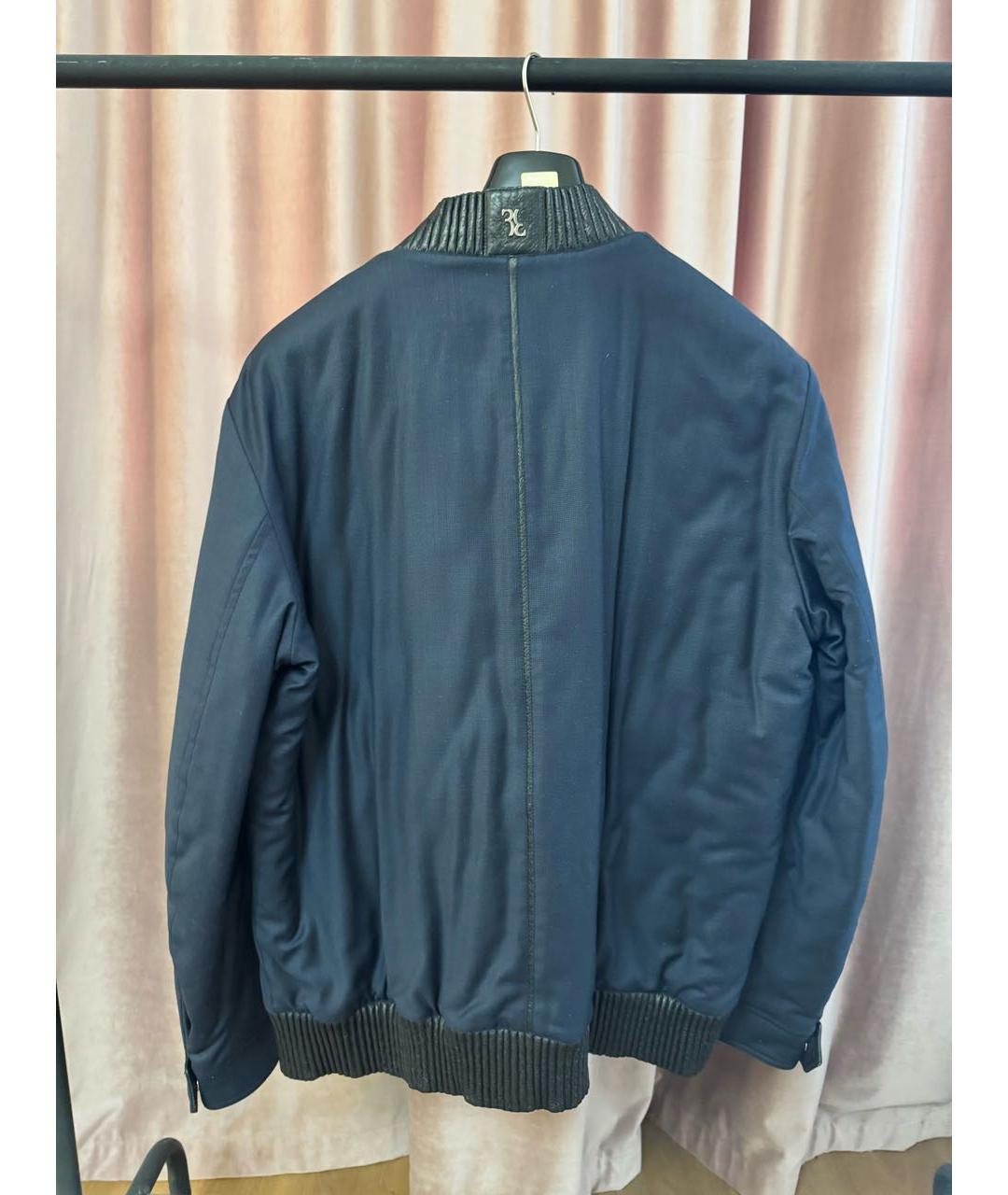 BILLIONAIRE Темно-синяя шерстяная куртка, фото 2