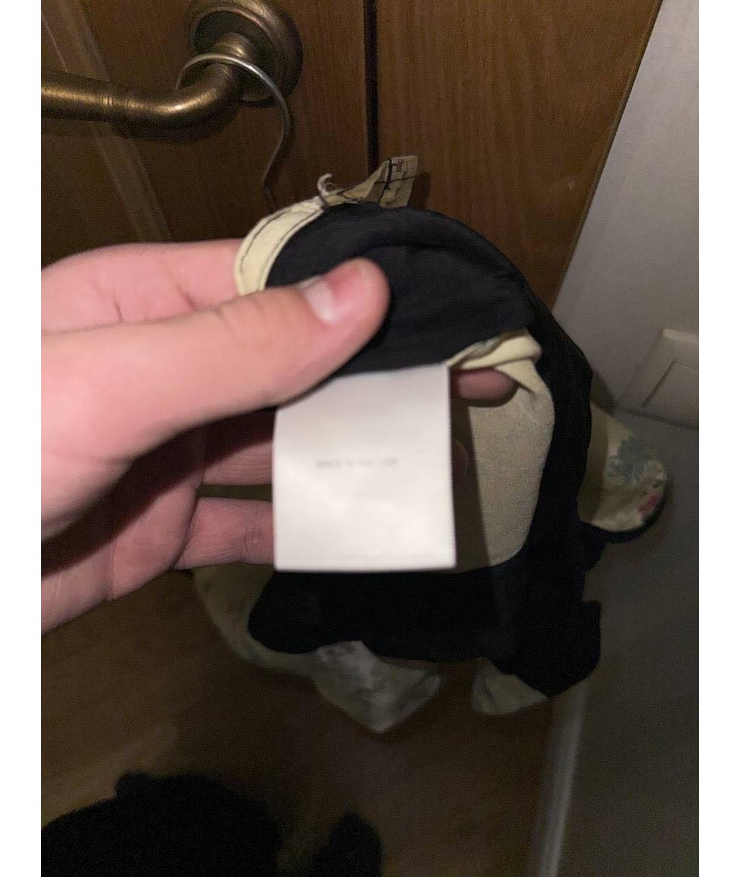 Enfants Riches Déprimés Желтая шелковая классическая рубашка, фото 6