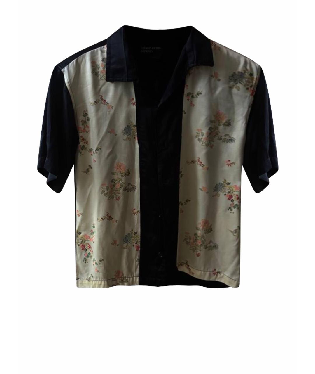 Enfants Riches Déprimés Желтая шелковая классическая рубашка, фото 1