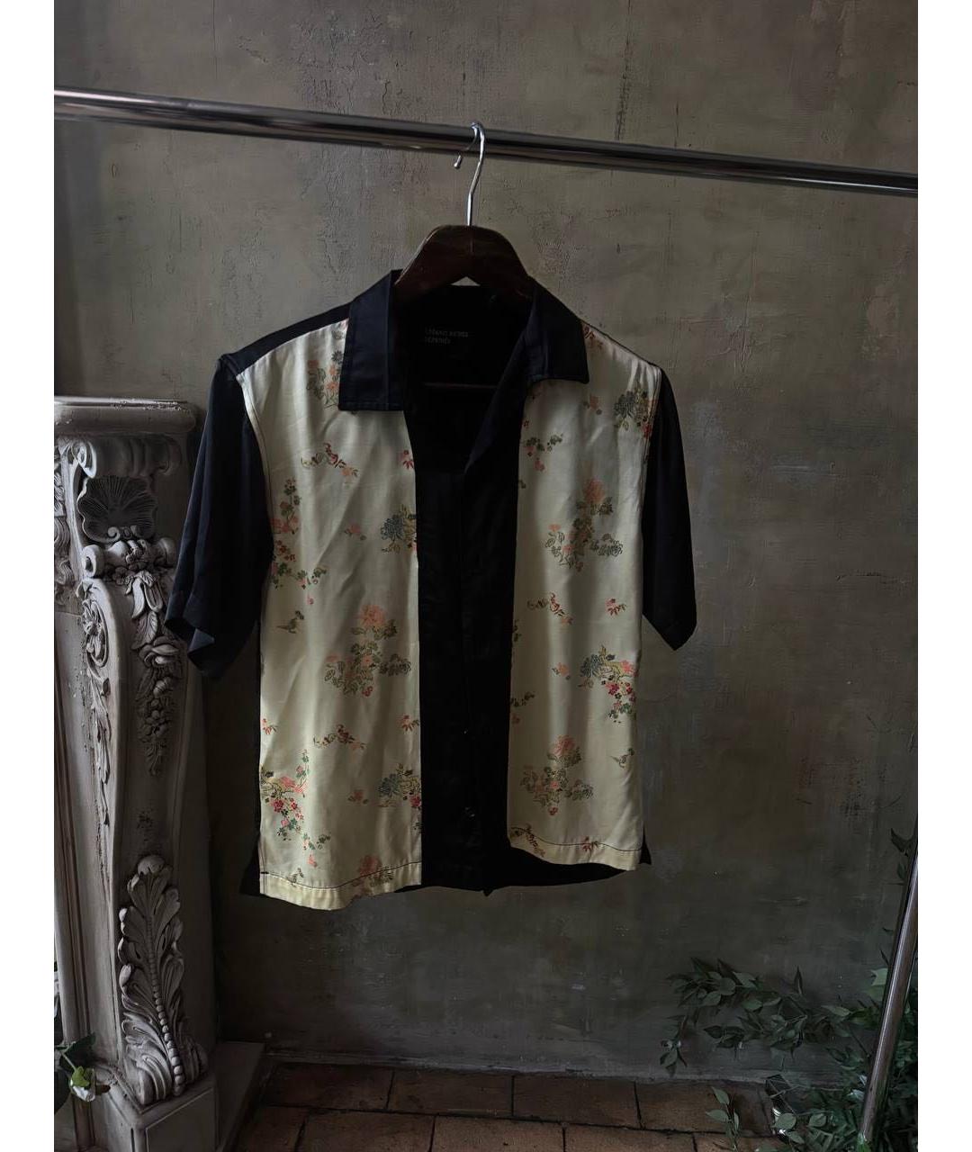 Enfants Riches Déprimés Желтая шелковая классическая рубашка, фото 8