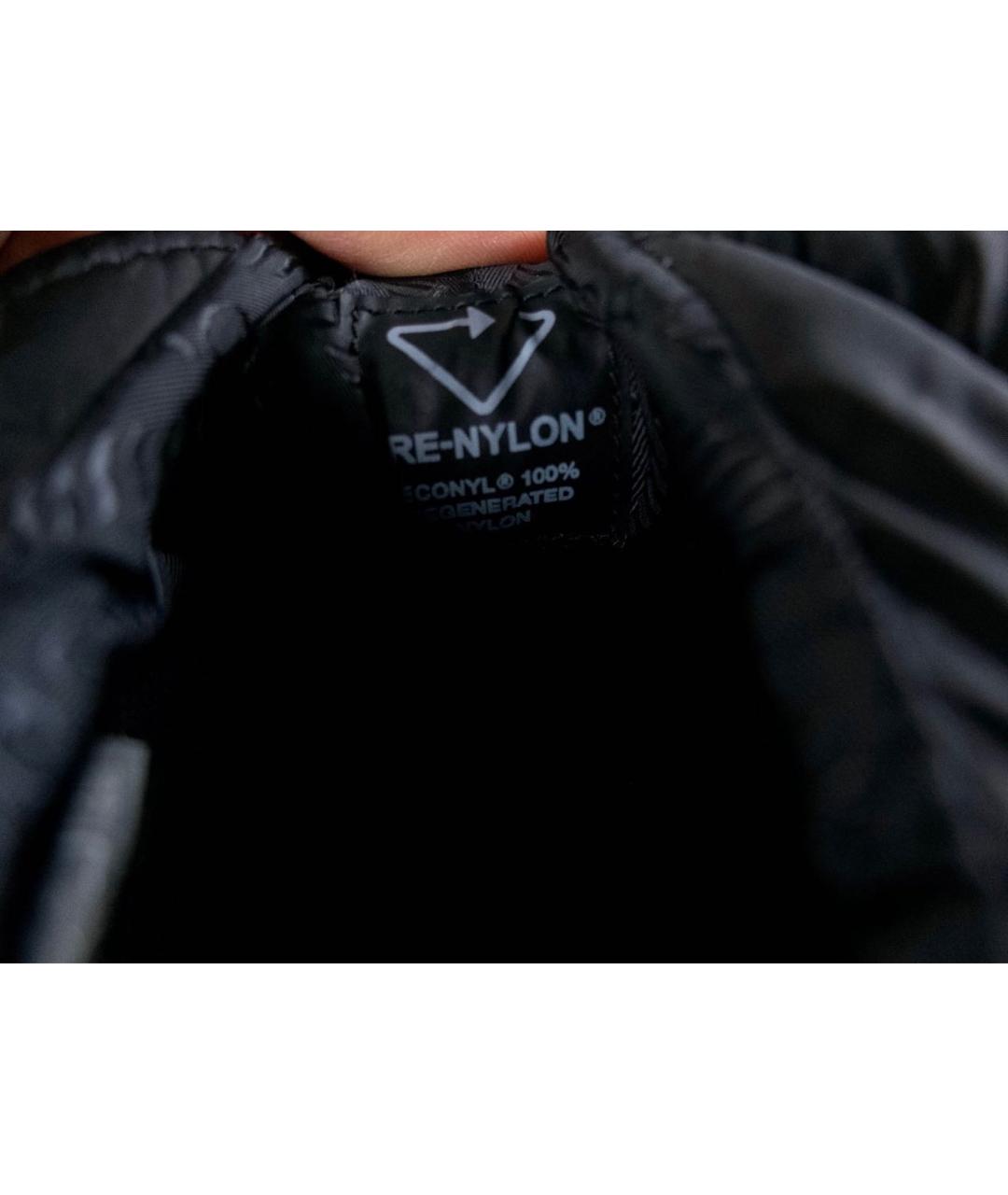 PRADA Черные текстильные ботинки, фото 8