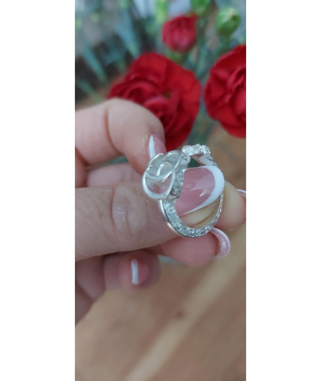 GUCCI Серебряное с серебряным покрытием кольцо, фото 2