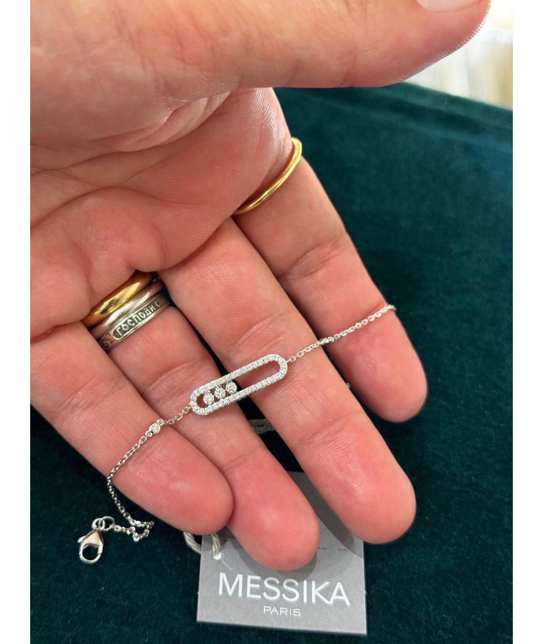 MESSIKA Серебрянный браслет из белого золота, фото 5
