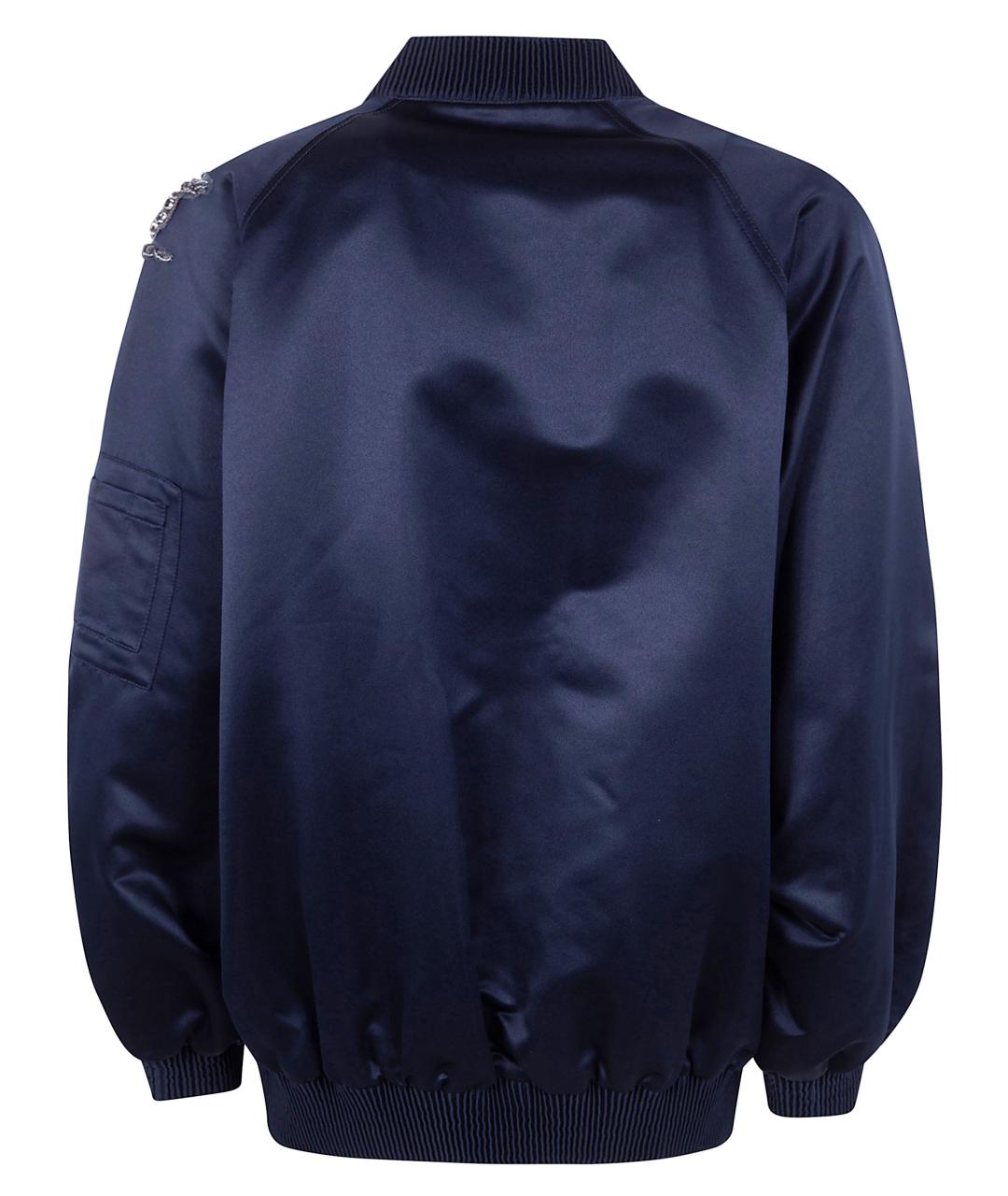 BLUGIRL Синяя полиэстеровая куртка, фото 2