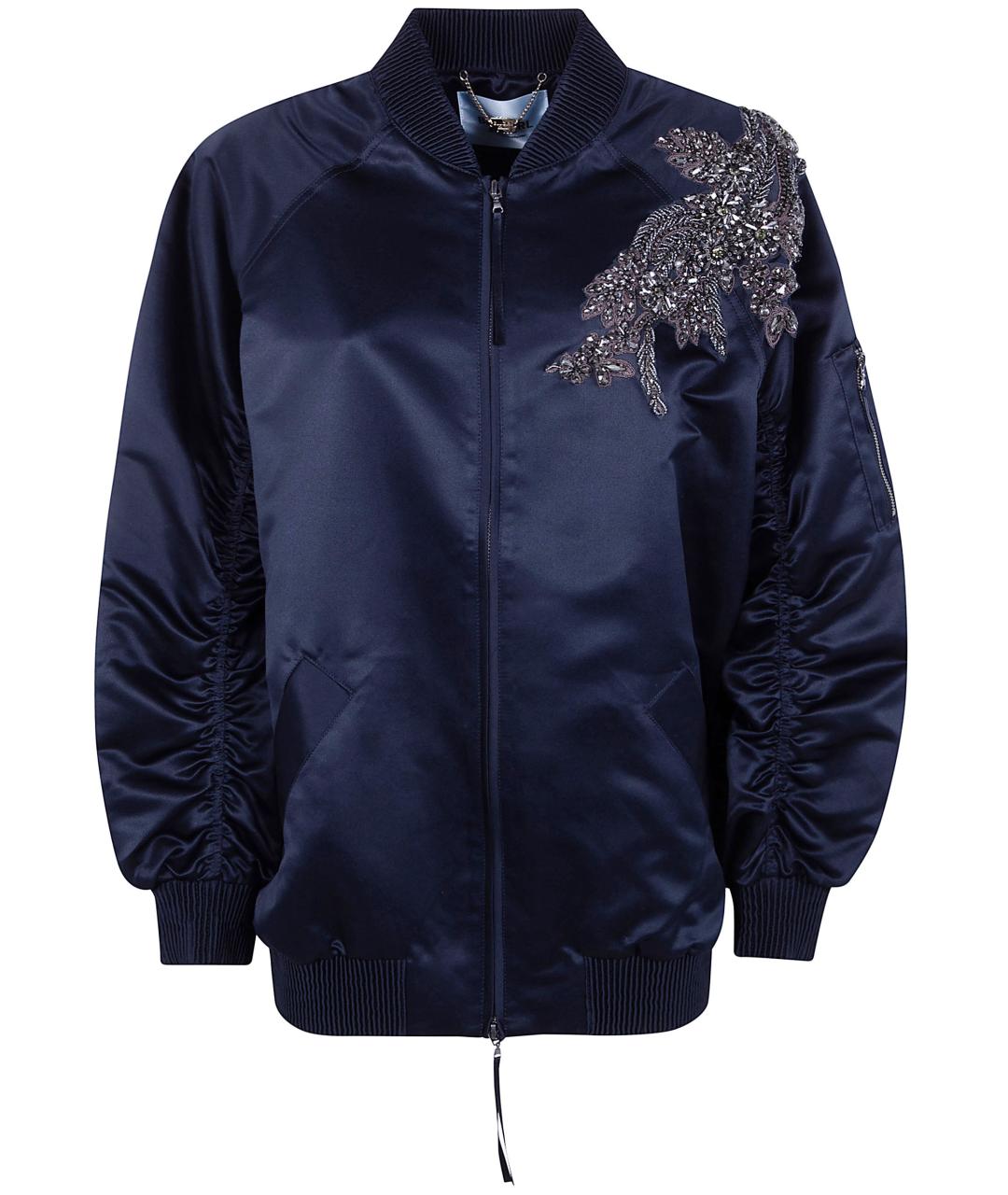 BLUGIRL Синяя полиэстеровая куртка, фото 1