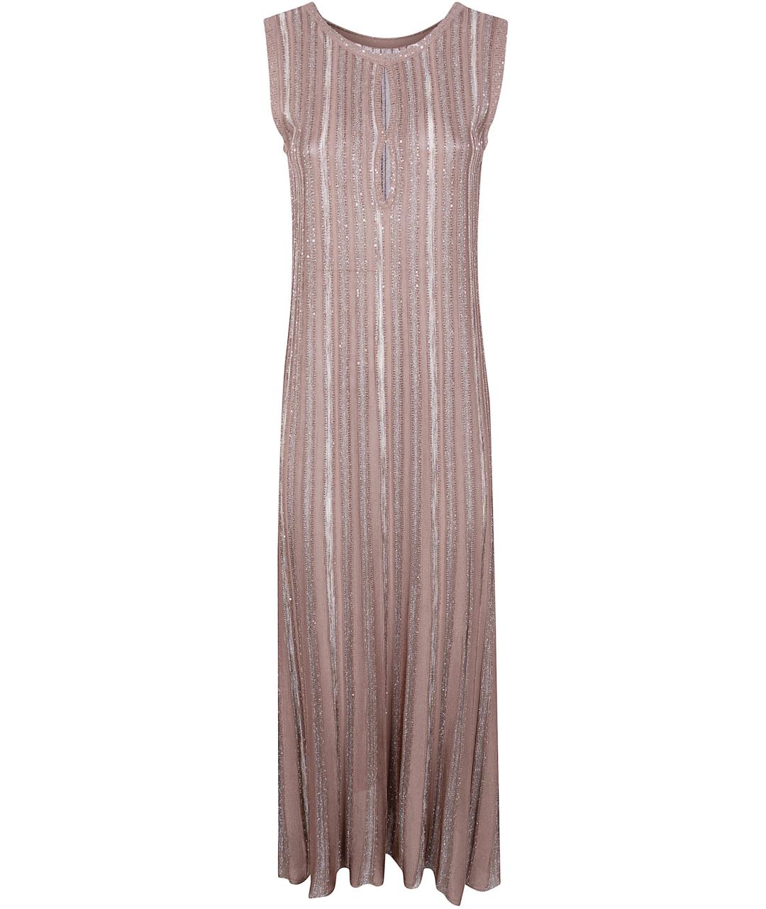 D.EXTERIOR Бежевое полиэстеровое повседневное платье, фото 1