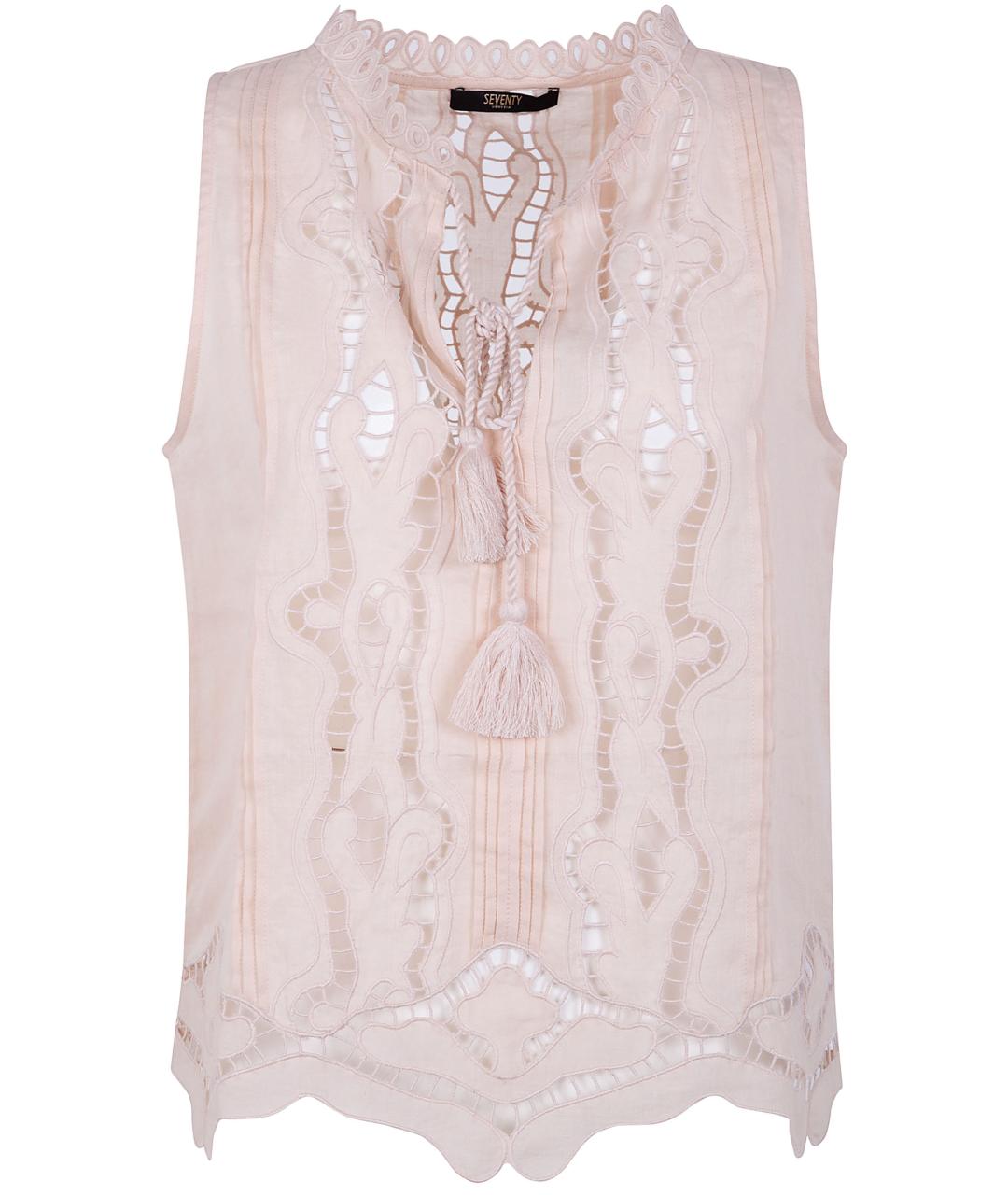 SEVENTY Розовая майка, фото 1