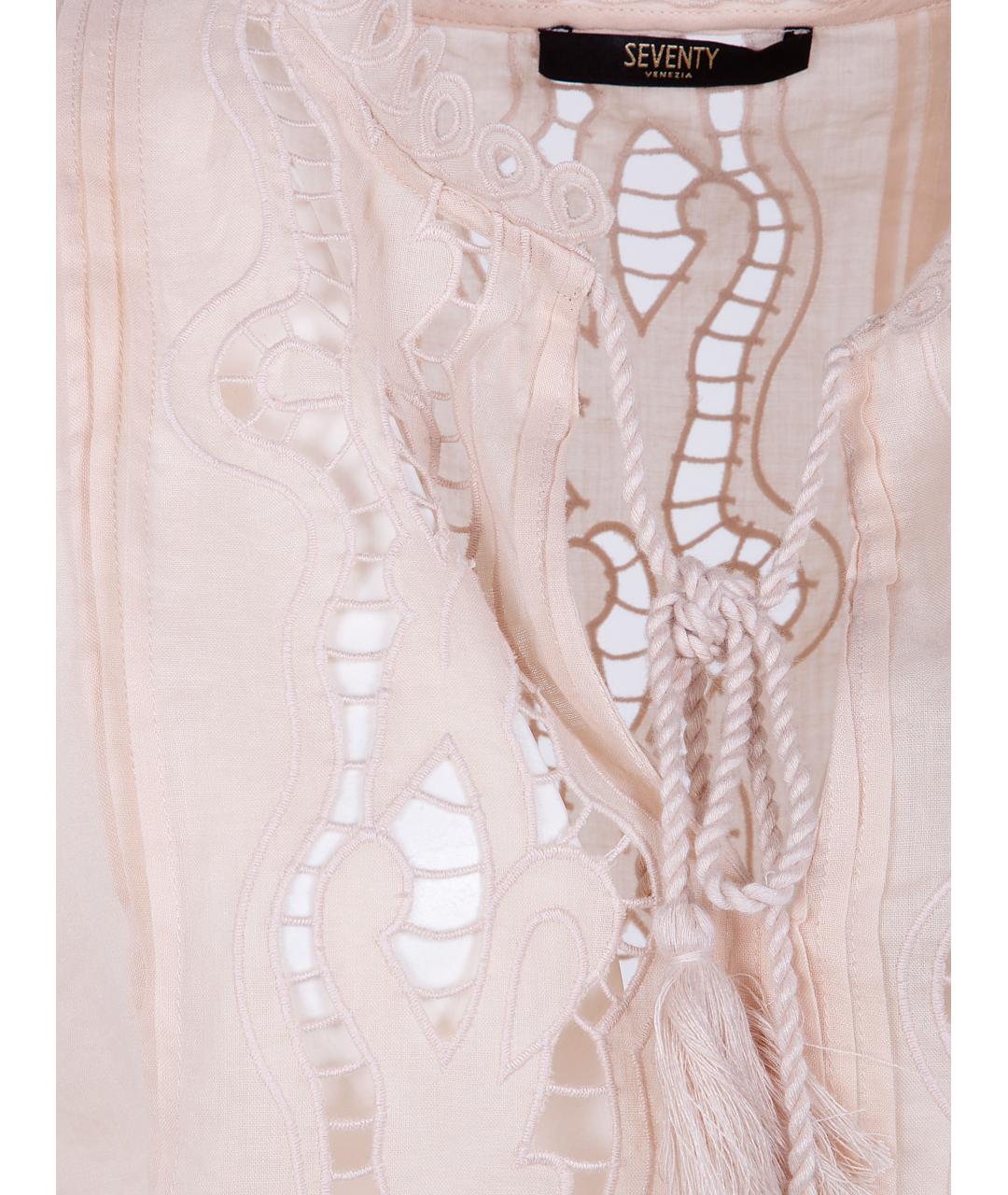 SEVENTY Розовая майка, фото 3