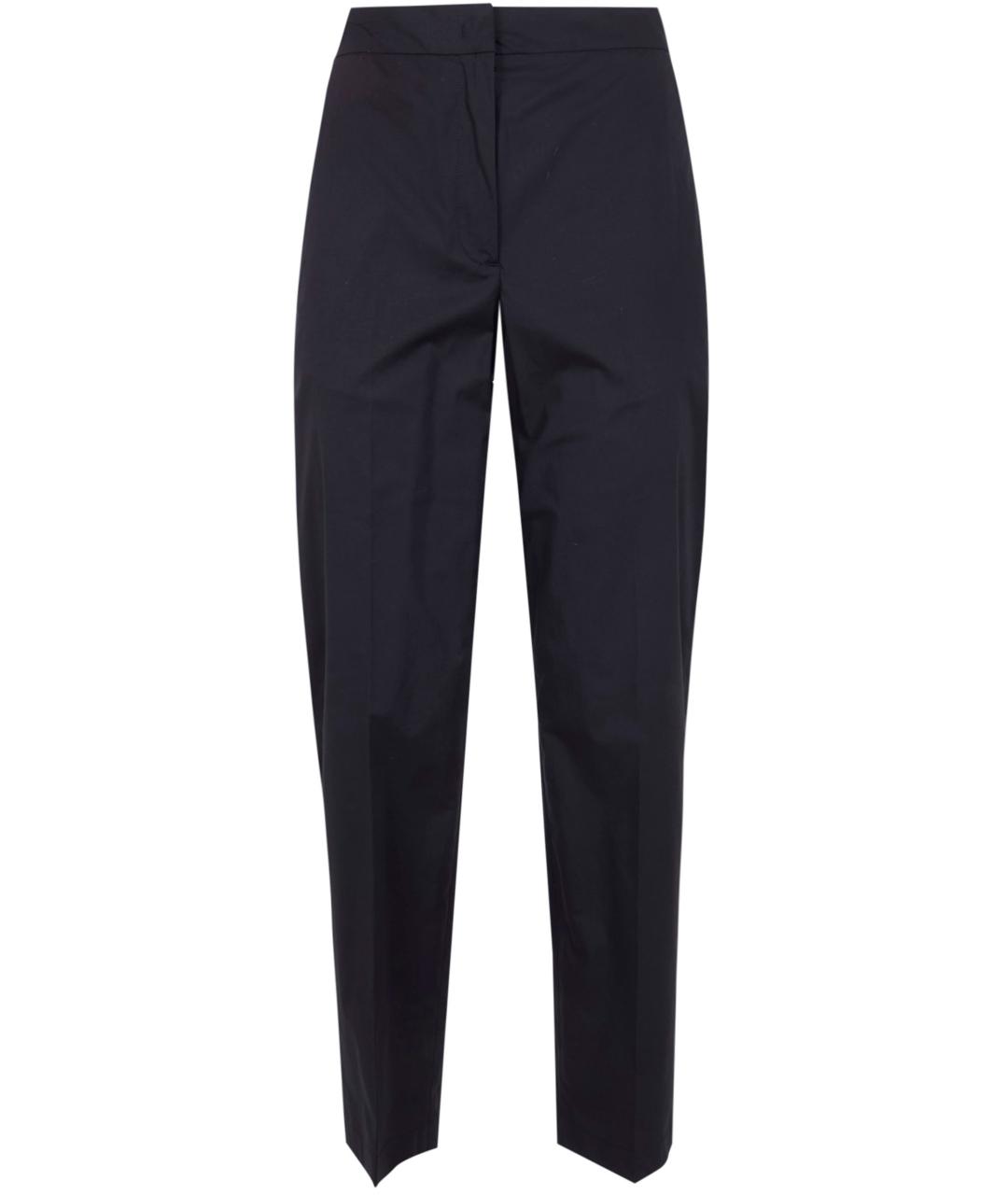 SEVENTY Черные хлопковые брюки узкие, фото 1