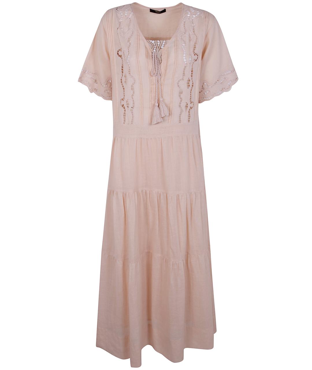 SEVENTY Розовое повседневное платье, фото 1