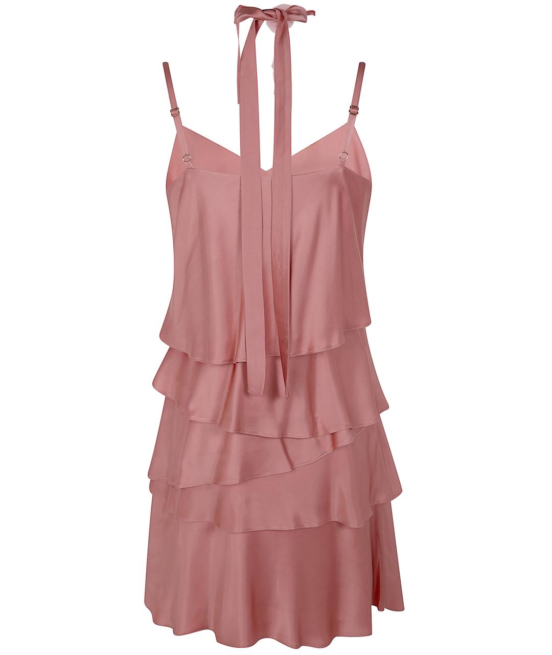 BLUGIRL Красное вискозное коктейльное платье, фото 2