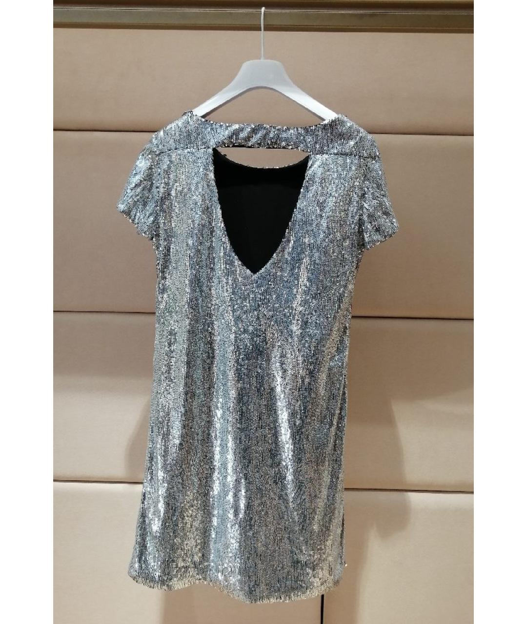 BLUGIRL Серебряное повседневное платье, фото 2