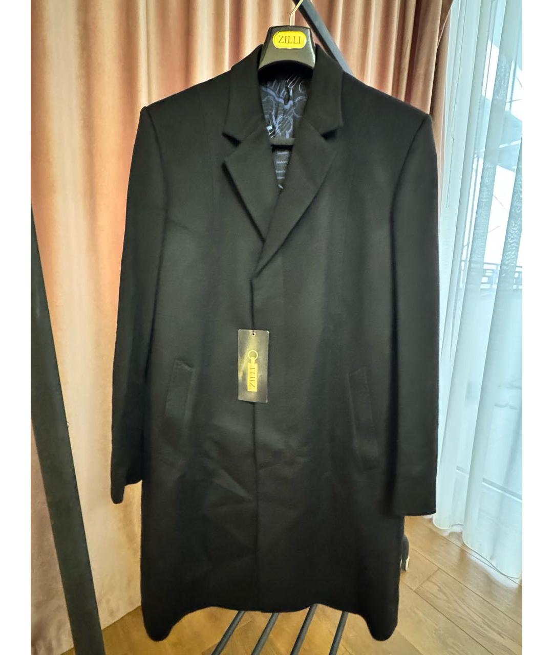 ZILLI Черное кашемировое пальто, фото 6