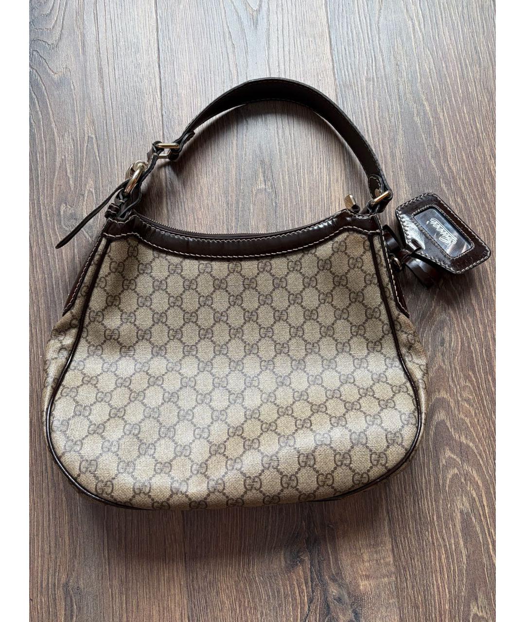 GUCCI Бежевая сумка через плечо, фото 2