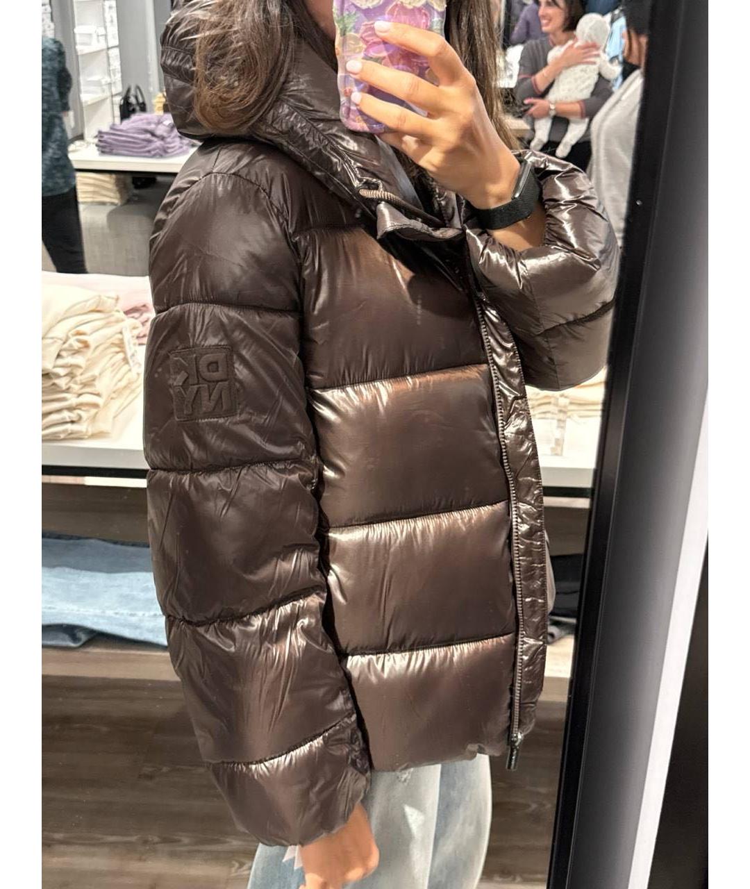 DKNY Коричневая куртка, фото 7