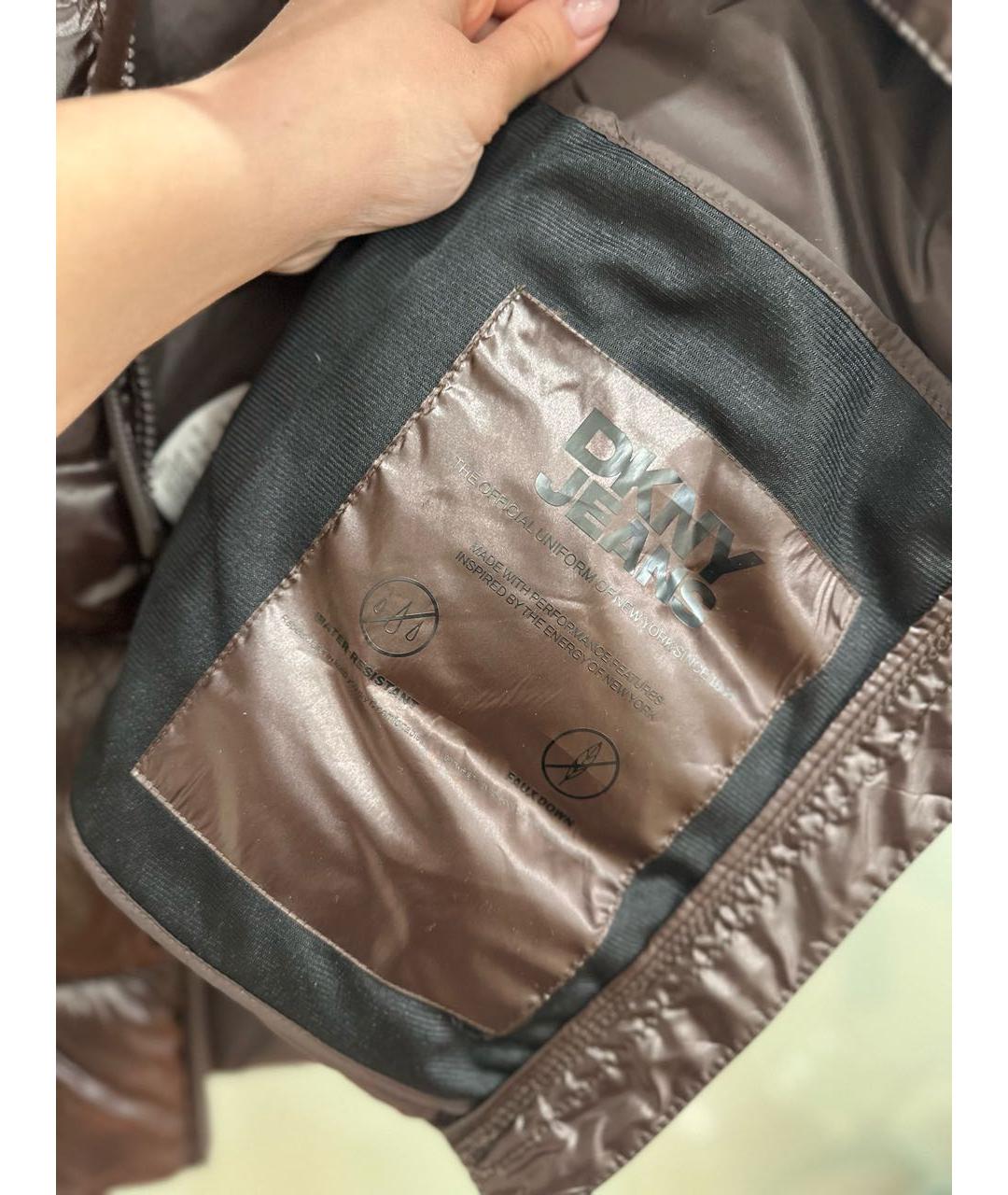 DKNY Коричневая куртка, фото 5