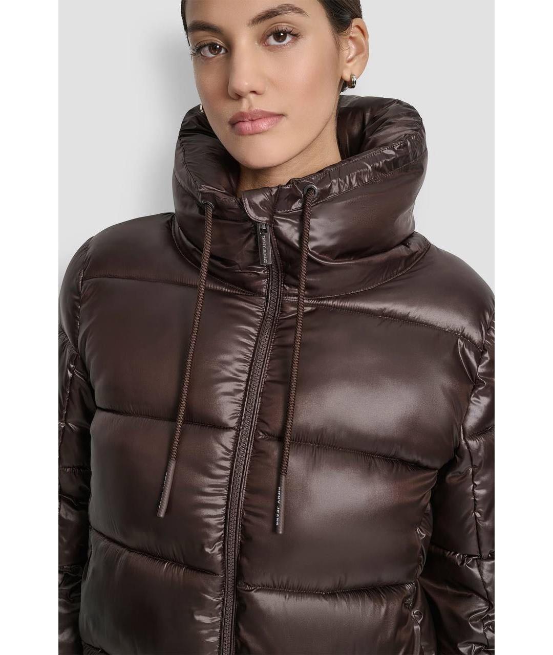 DKNY Коричневая куртка, фото 4