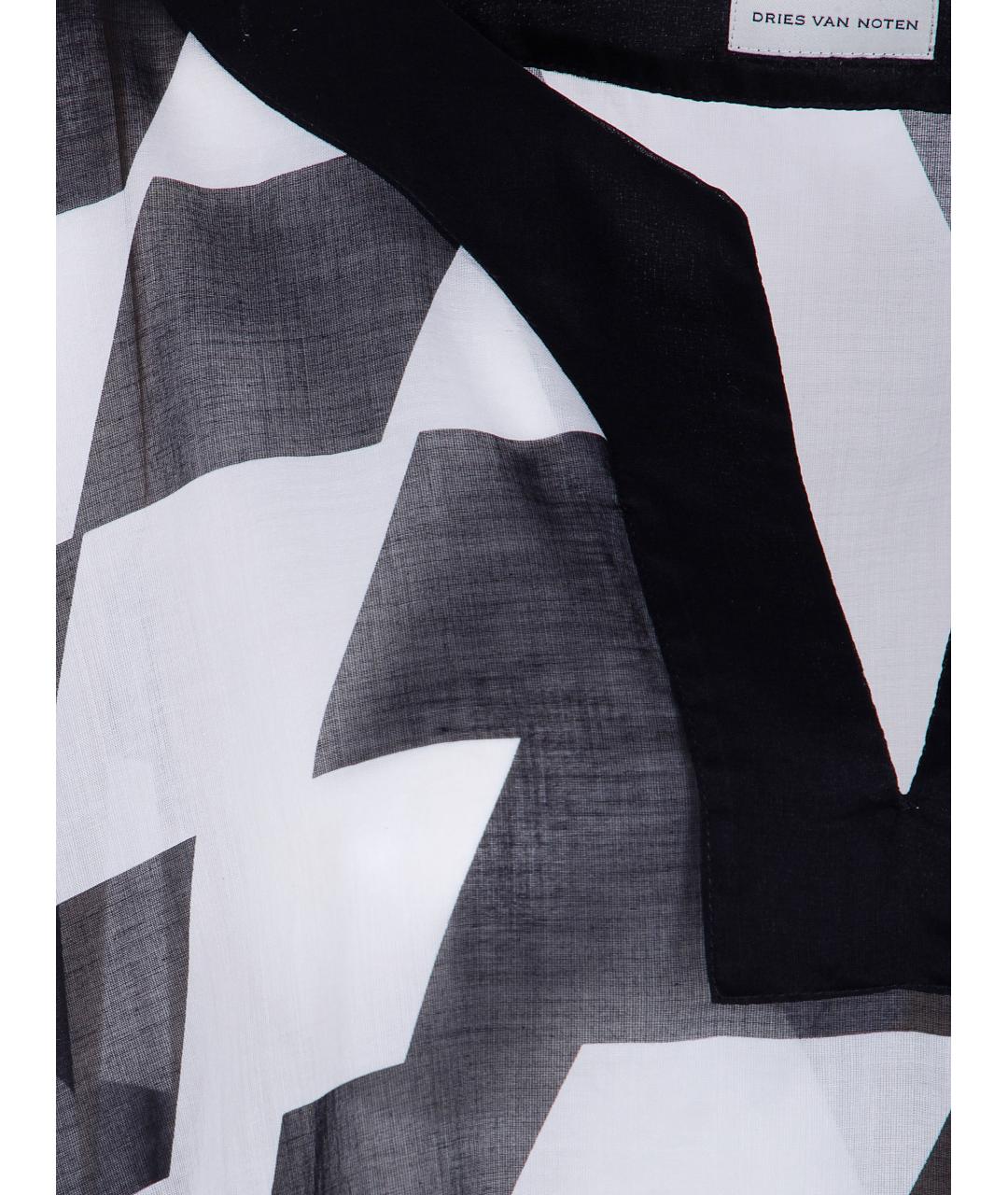 DRIES VAN NOTEN Мульти хлопковое платье, фото 3