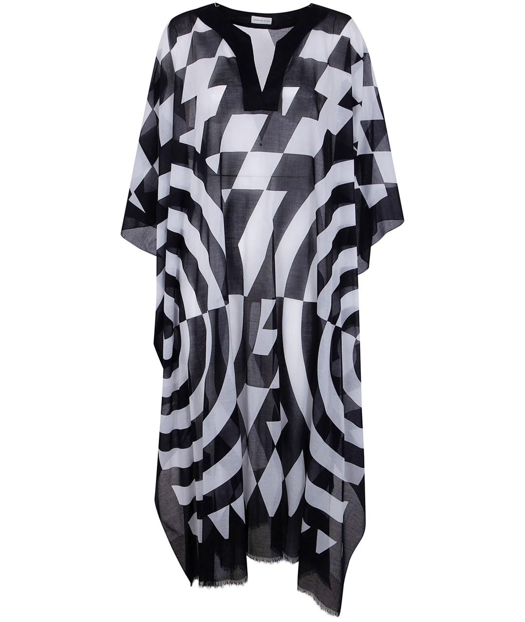 DRIES VAN NOTEN Мульти хлопковое платье, фото 1