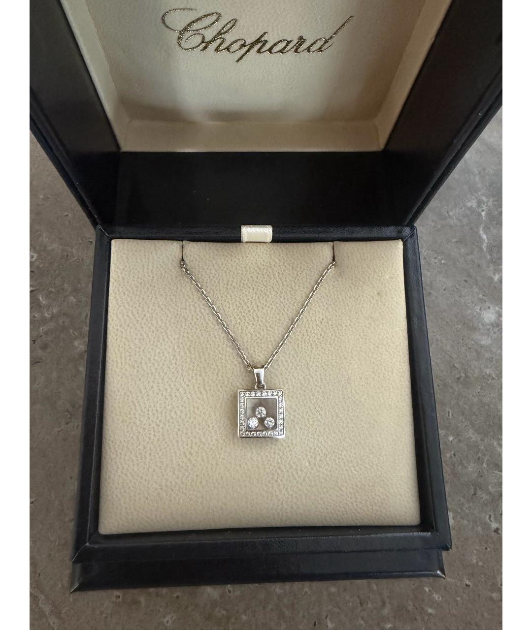 CHOPARD Серебряное колье из белого золота, фото 6