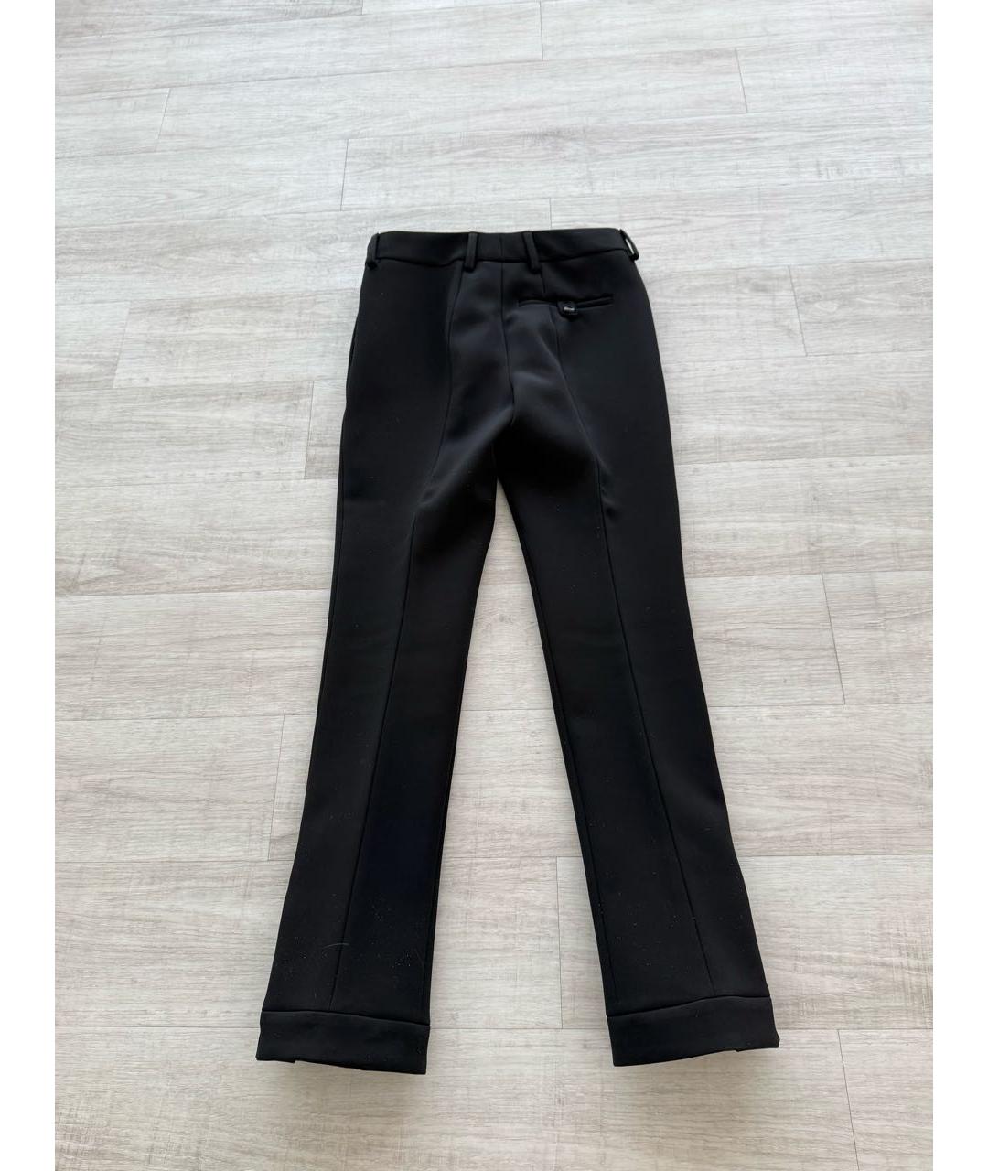 PRADA Черные брюки узкие, фото 2