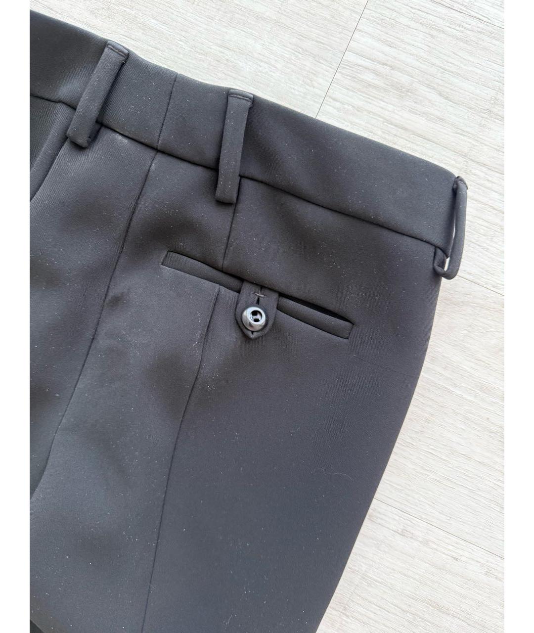 PRADA Черные брюки узкие, фото 4