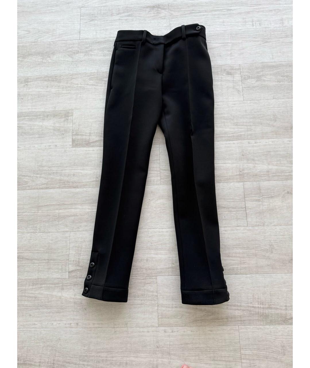 PRADA Черные брюки узкие, фото 5