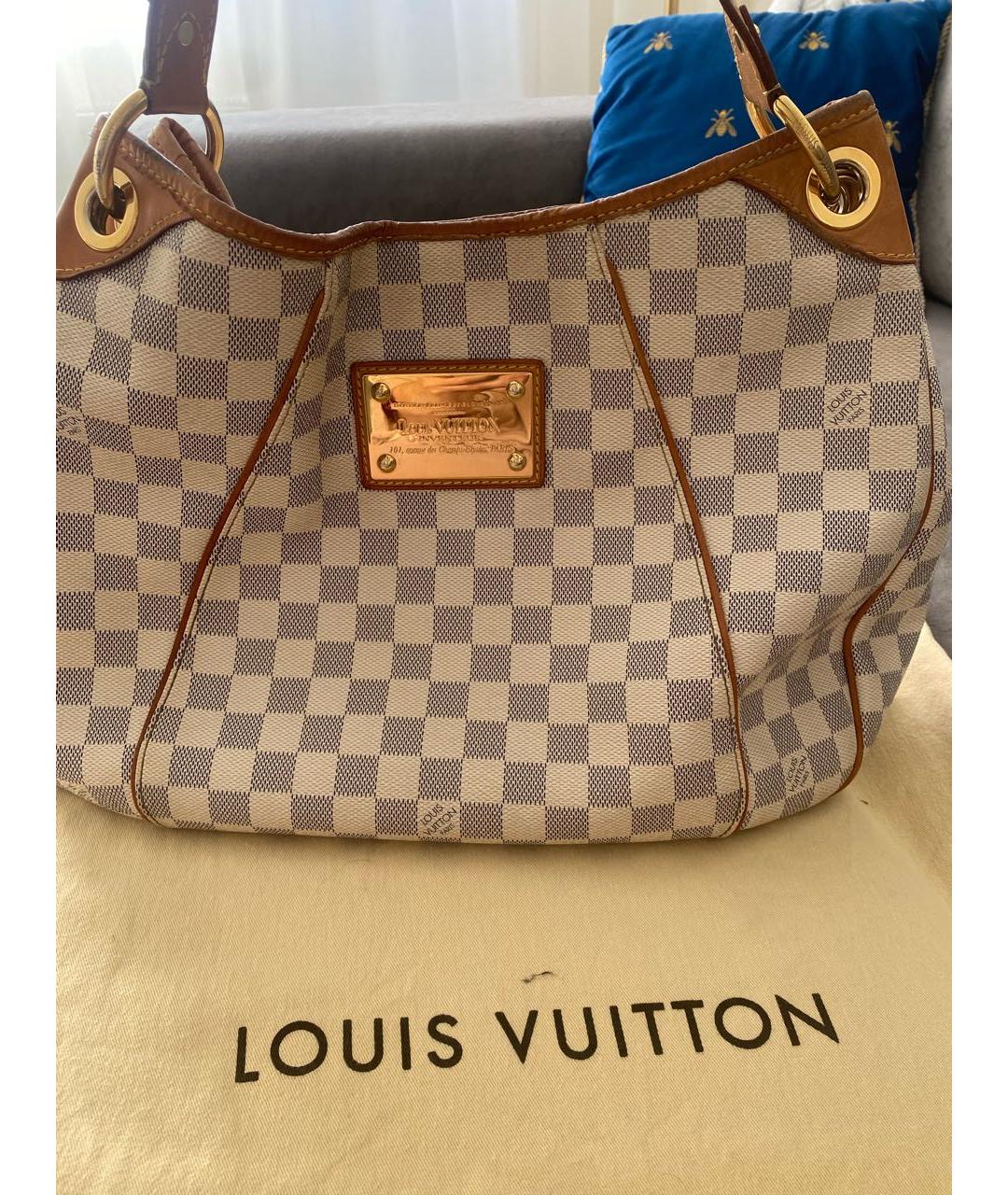 LOUIS VUITTON Белая сумка тоут, фото 2