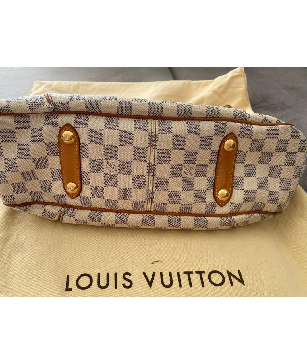 LOUIS VUITTON Белая сумка тоут, фото 6