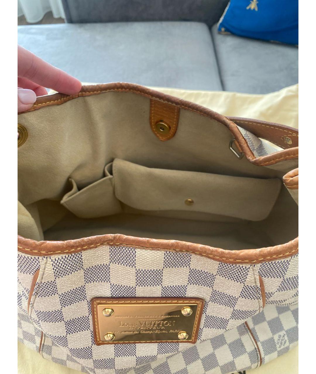 LOUIS VUITTON Белая сумка тоут, фото 7