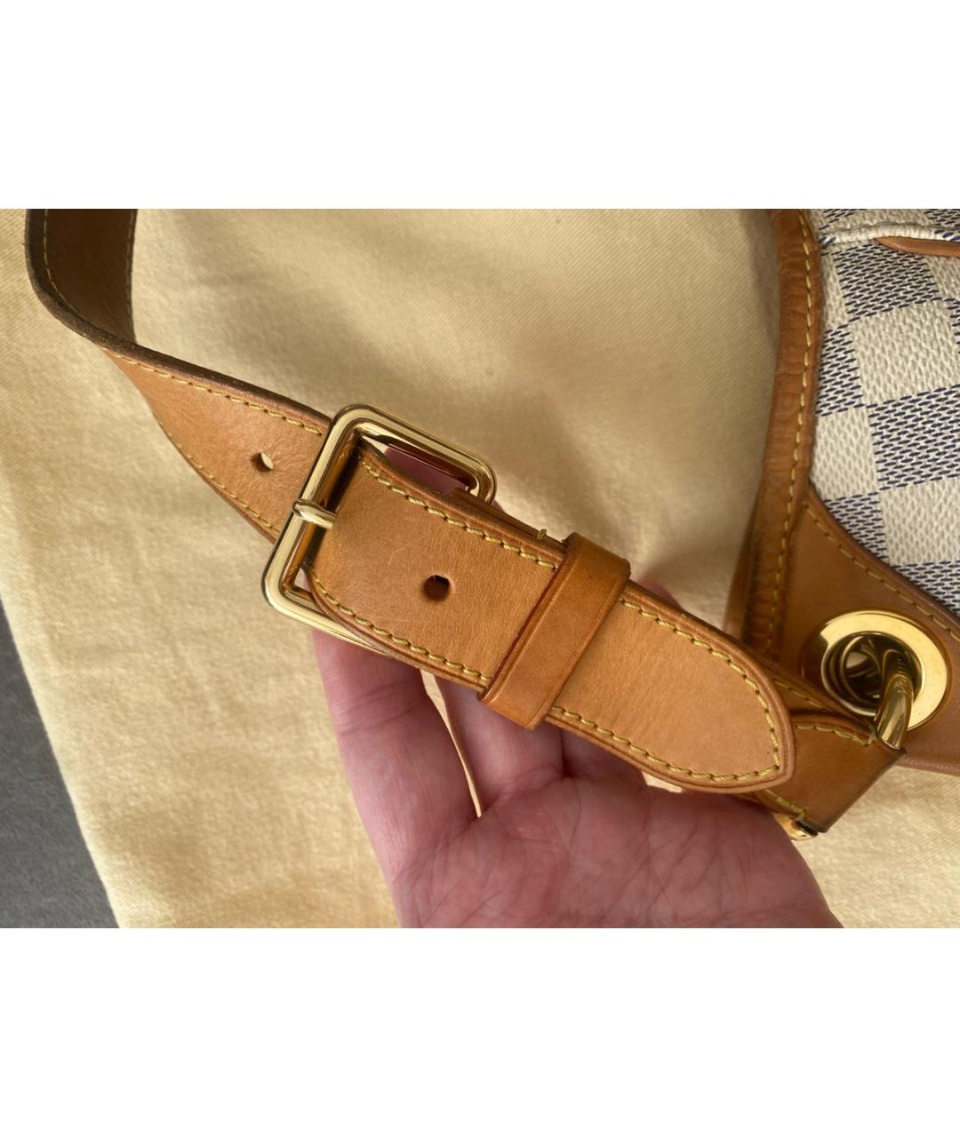 LOUIS VUITTON Белая сумка тоут, фото 5