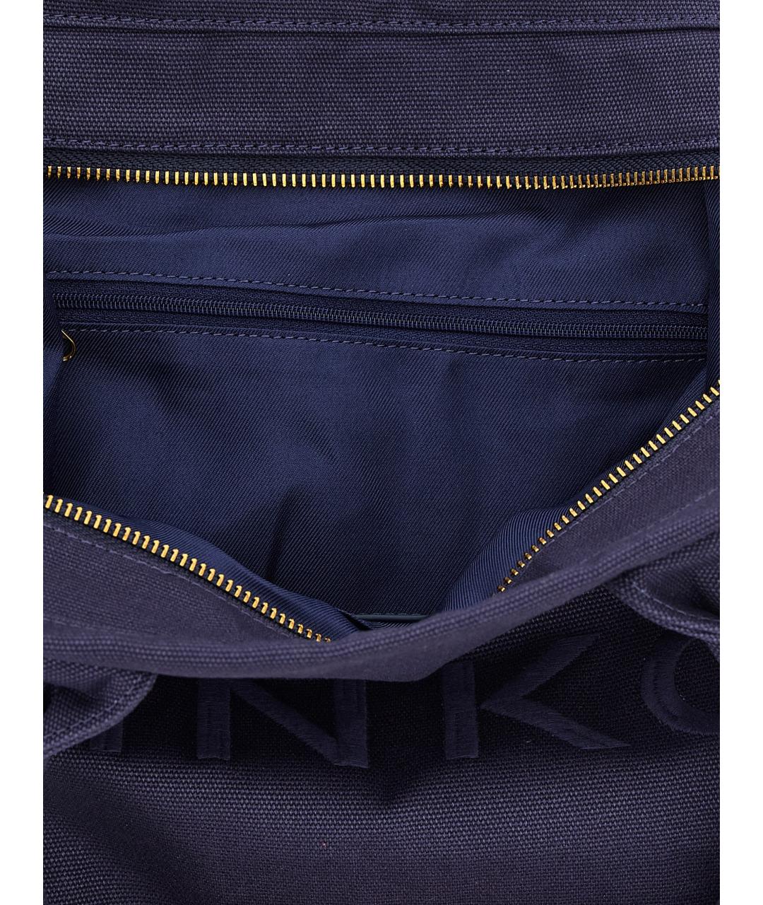 PINKO Синяя хлопковая сумка тоут, фото 4