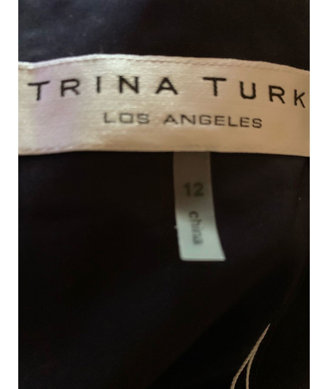 TRINA TURK Темно-синее платье, фото 3