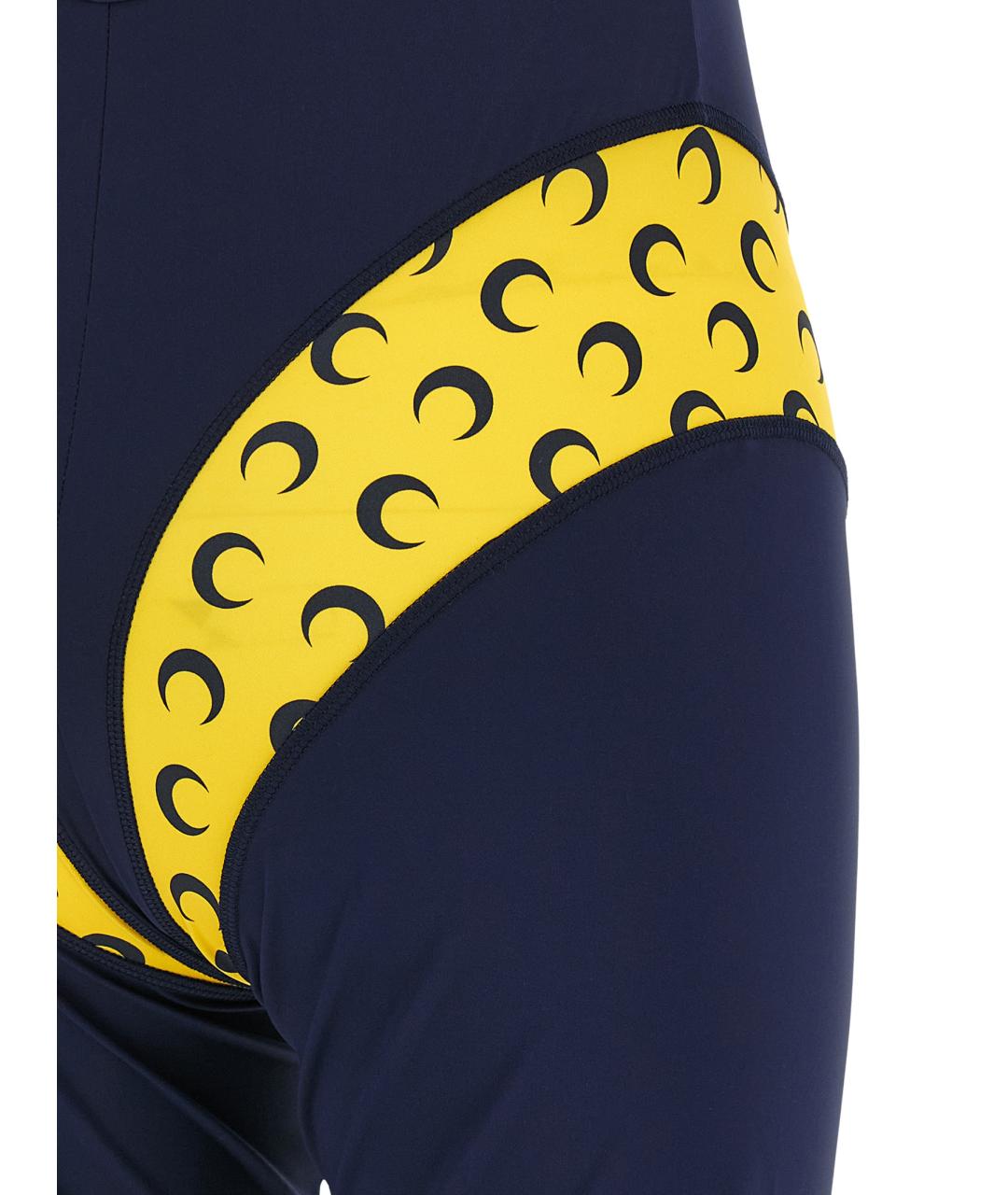 MARINE SERRE Синий полиамидовый комбинезон, фото 4