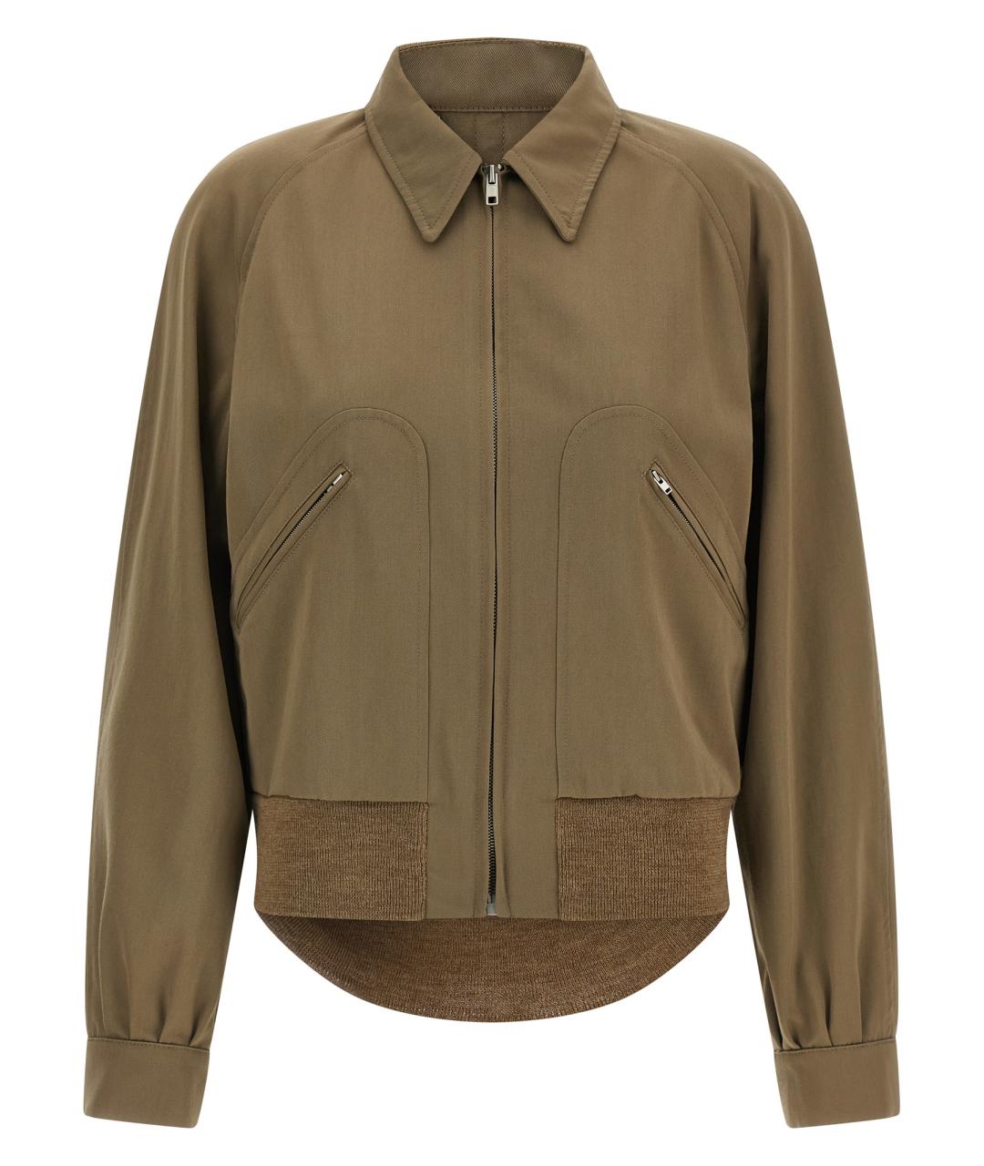 MAISON MARGIELA Коричневая шерстяная куртка, фото 1