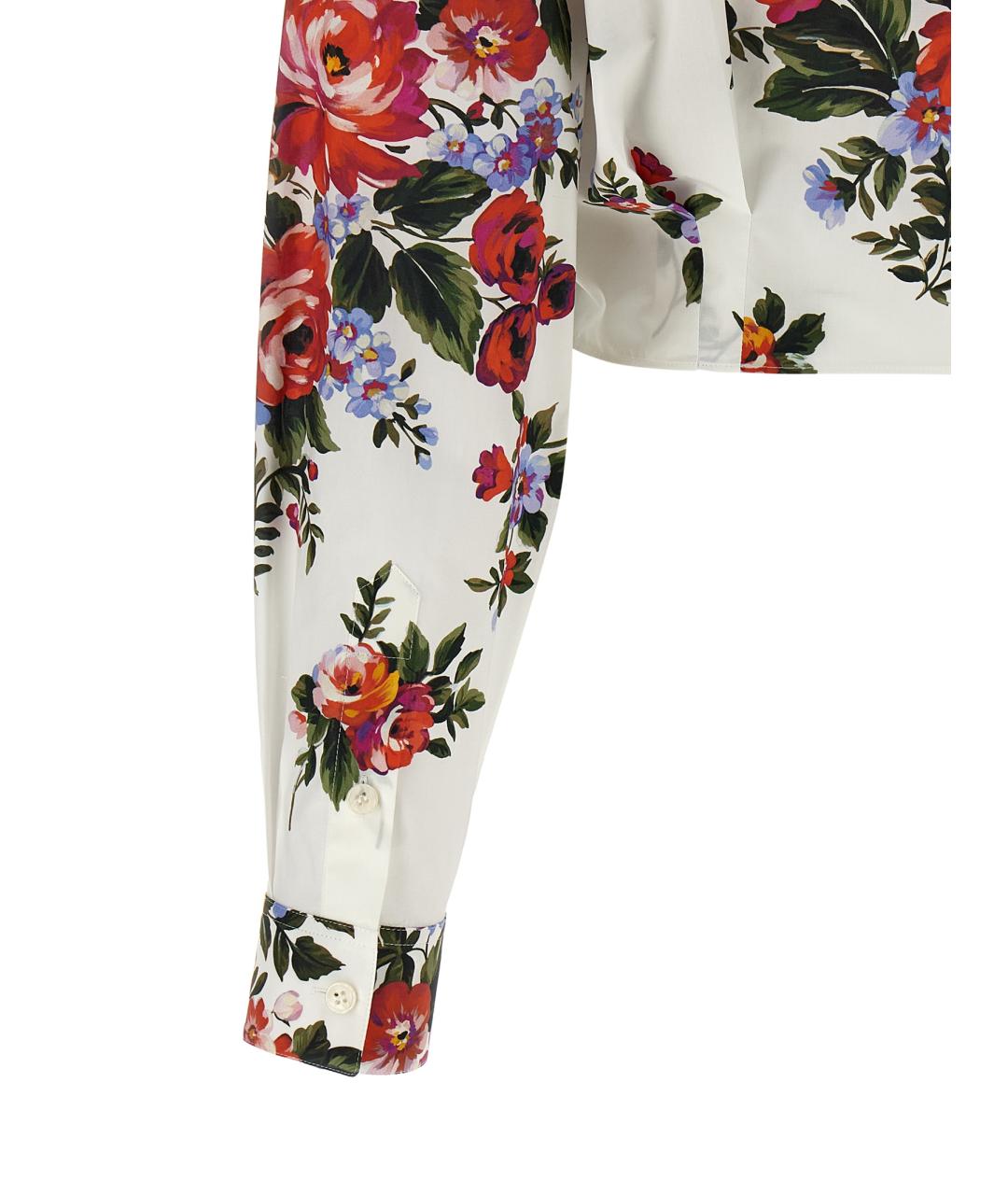 DOLCE&GABBANA Мульти хлопковая рубашка, фото 4
