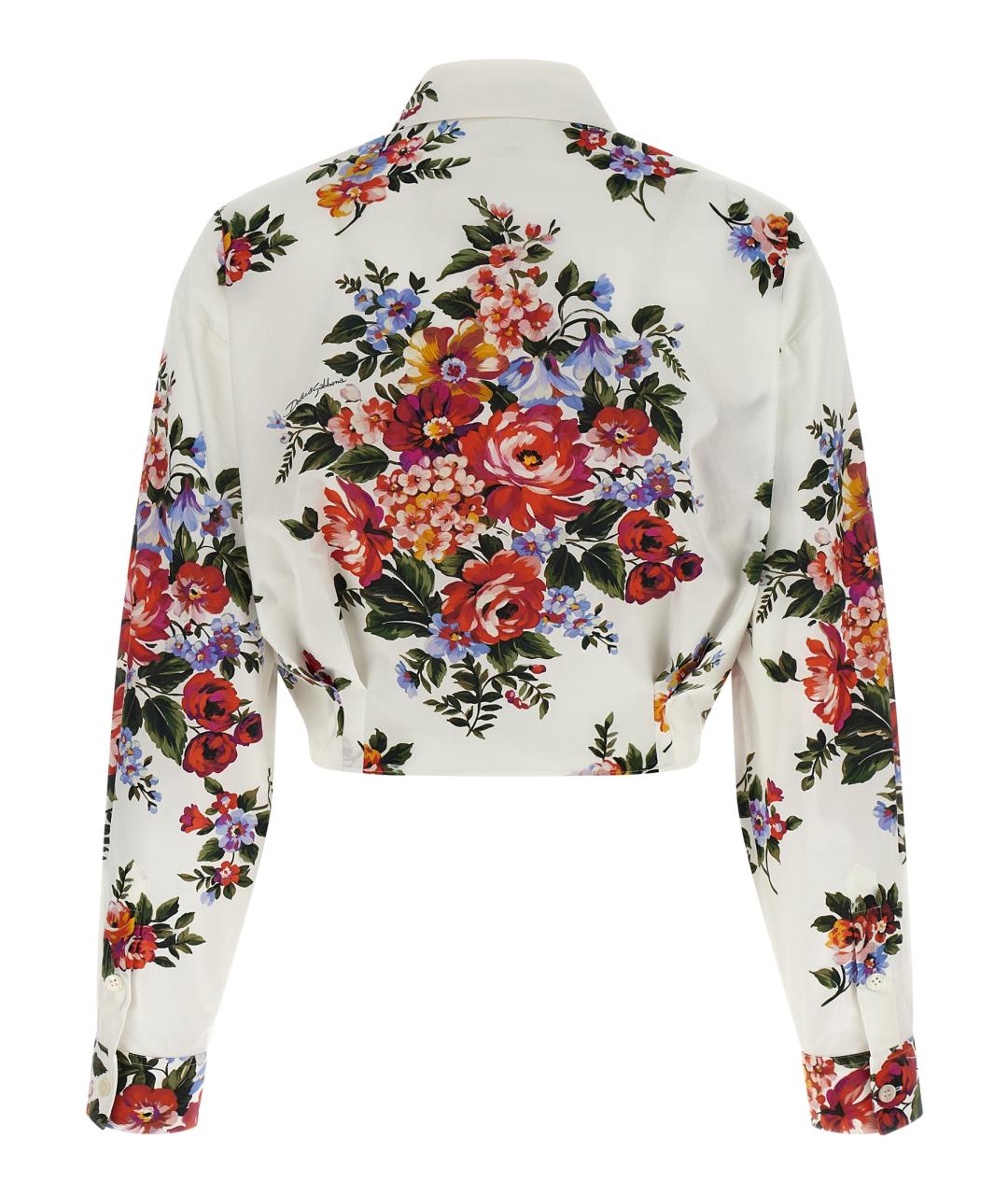 DOLCE&GABBANA Мульти хлопковая рубашка, фото 2