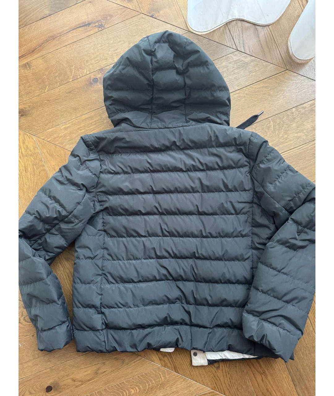 BRUNELLO CUCINELLI Серая полиэстеровая куртка, фото 2