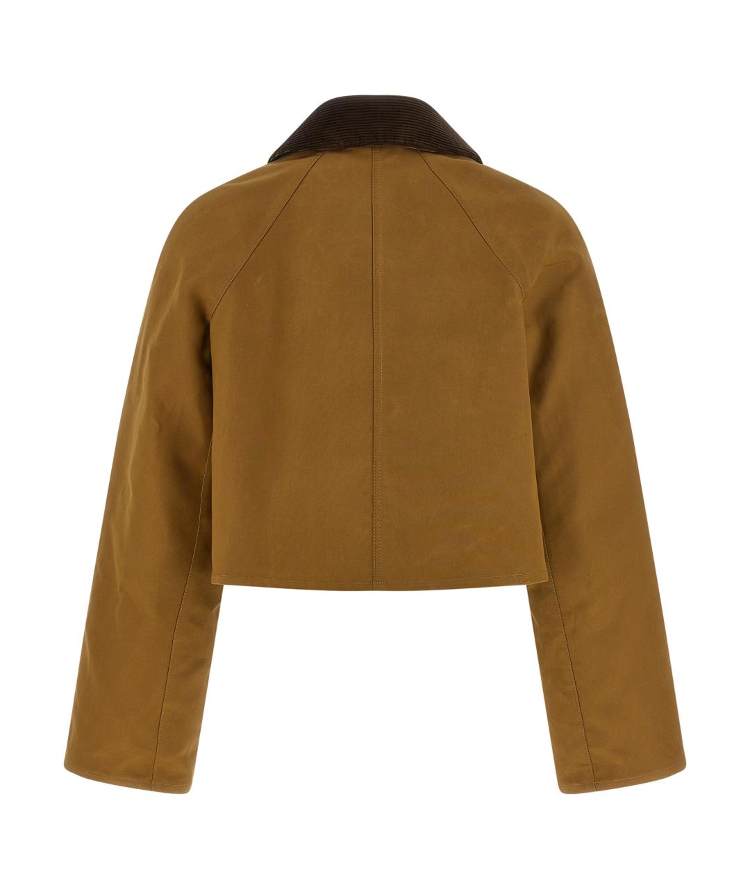 J.W.ANDERSON Коричневая хлопковая куртка, фото 2