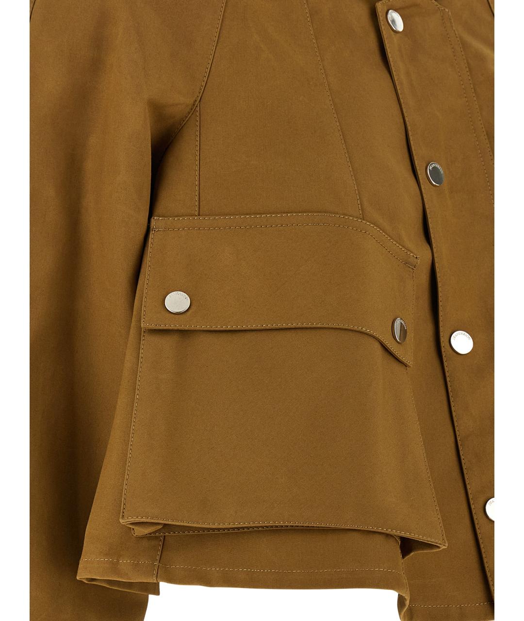 J.W.ANDERSON Коричневая хлопковая куртка, фото 4