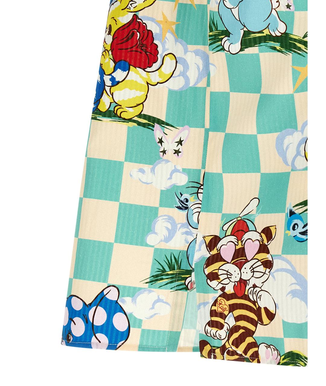 KENZO Мульти хлопковая кэжуал рубашка, фото 4