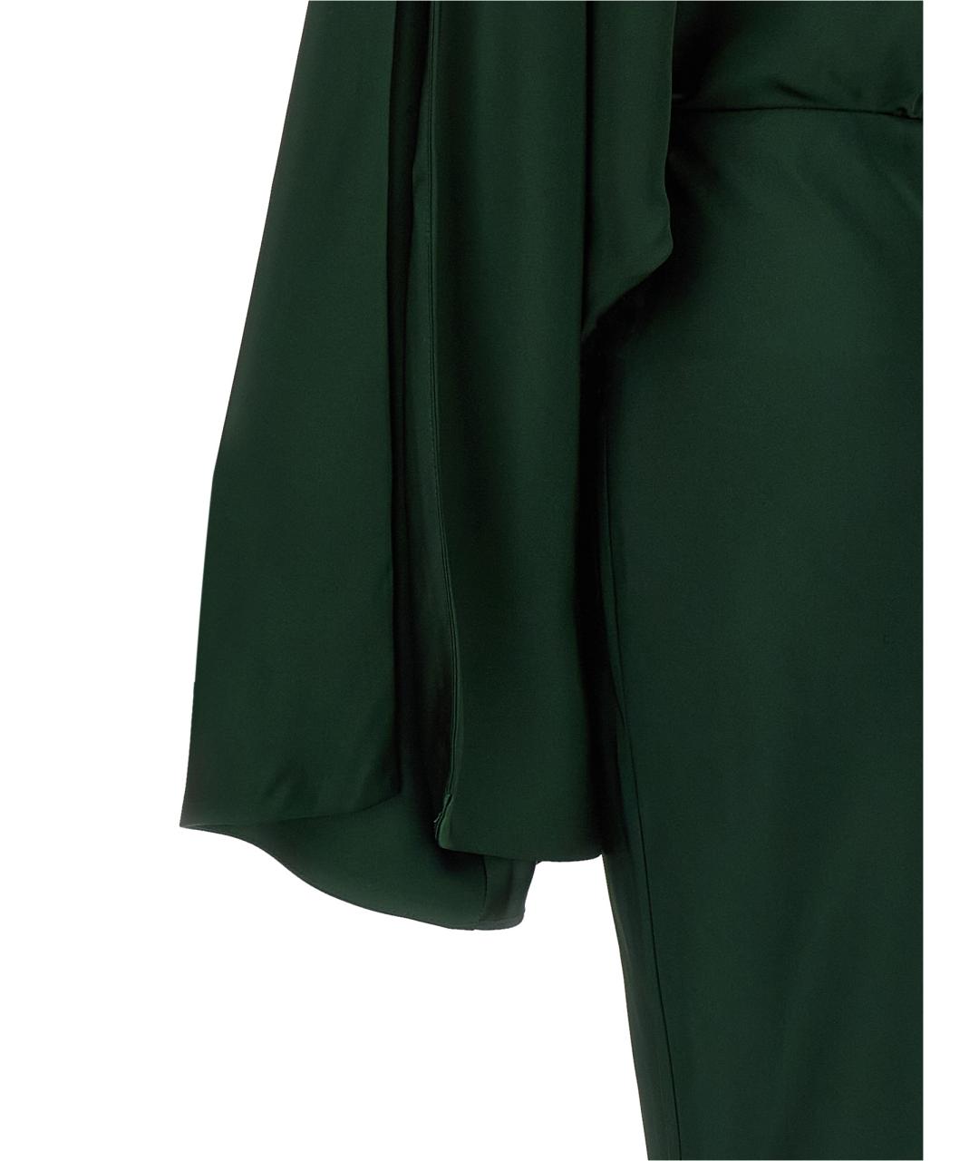 NORMA KAMALI Зеленые полиэстеровое вечернее платье, фото 4