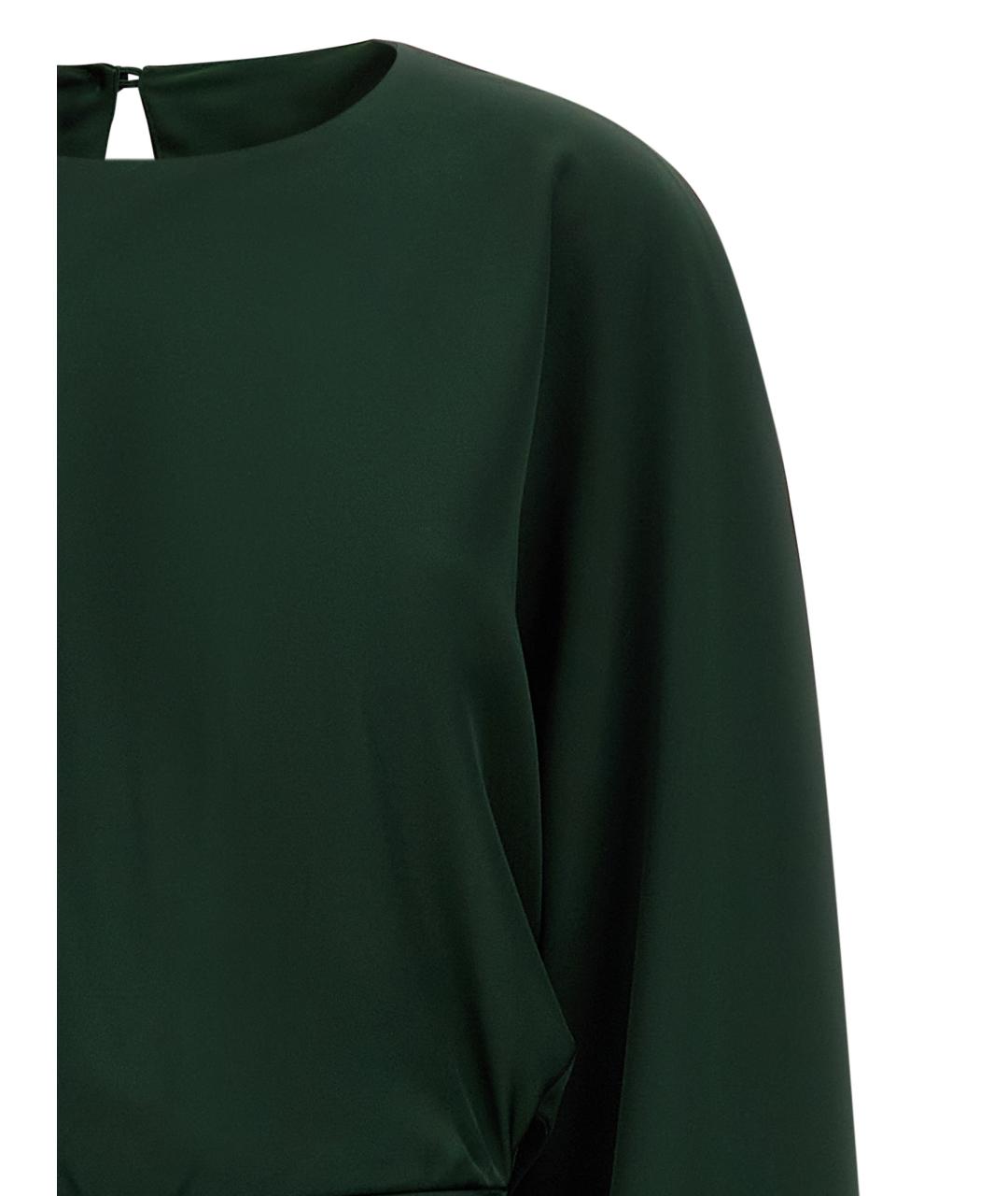 NORMA KAMALI Зеленые полиэстеровое вечернее платье, фото 3