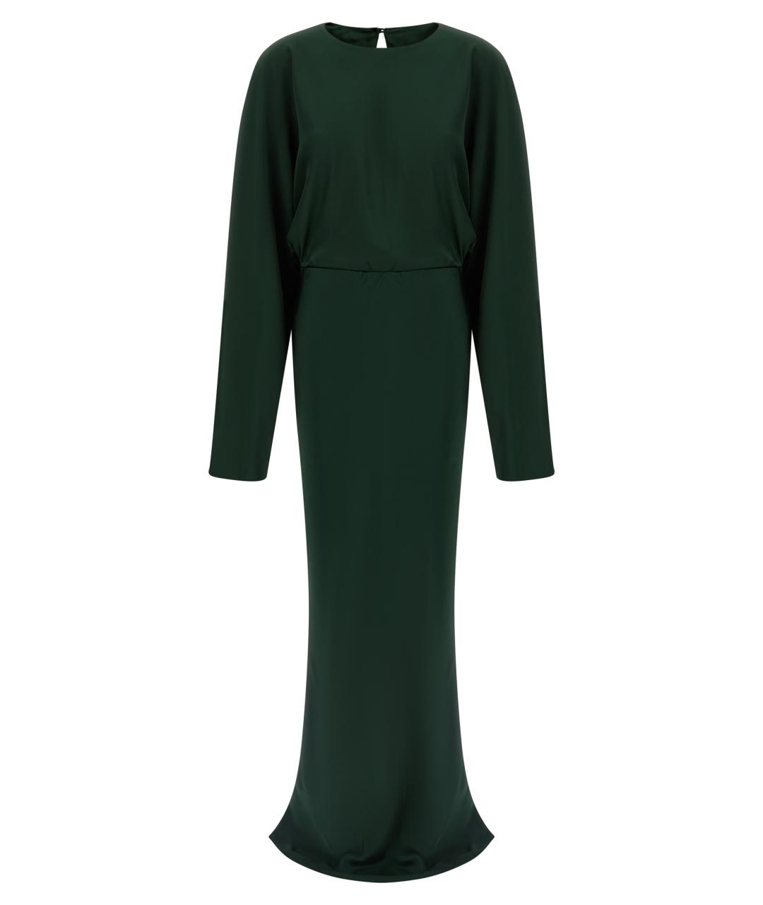NORMA KAMALI Зеленые полиэстеровое вечернее платье, фото 1