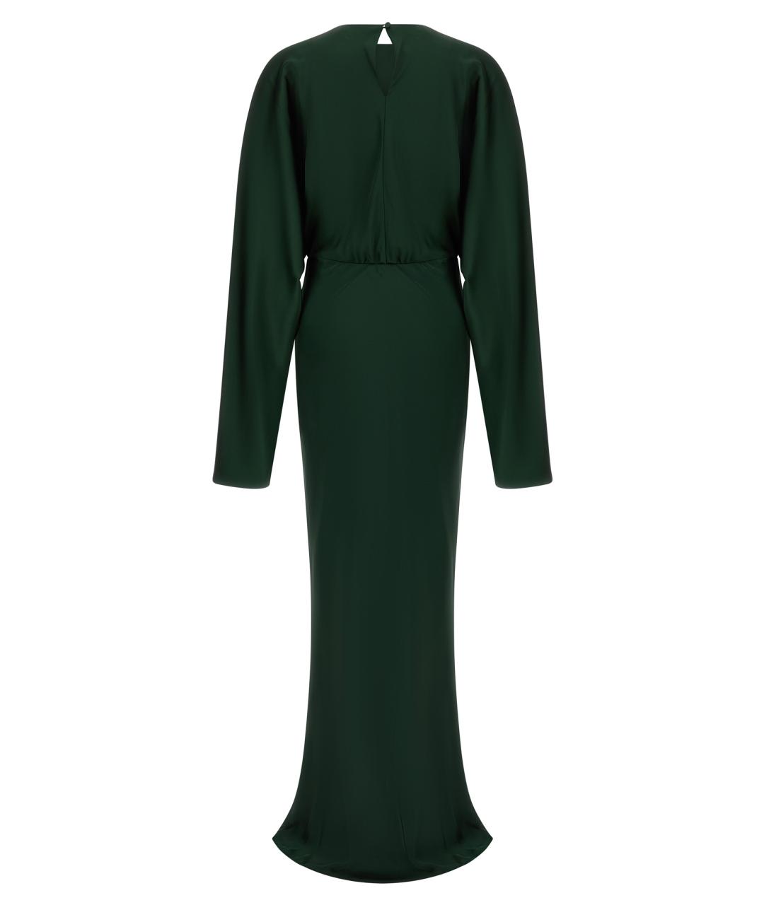 NORMA KAMALI Зеленые полиэстеровое вечернее платье, фото 2